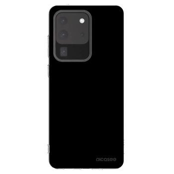Picasee silikónový prehľadný obal pre Samsung Galaxy S20 Ultra 5G G988F - Black Bliss