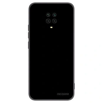 Picasee silikónový čierny obal pre Xiaomi Redmi Note 9S - Black Bliss
