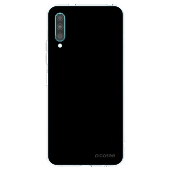 Picasee silikónový prehľadný obal pre Samsung Galaxy A30s A307F - Black Bliss