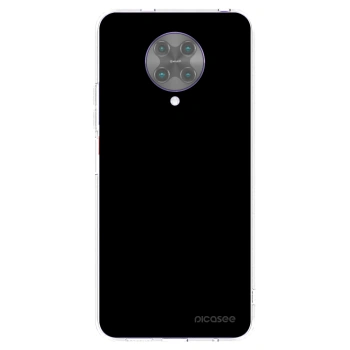 Picasee silikónový prehľadný obal pre Xiaomi Poco F2 Pro - Black Bliss