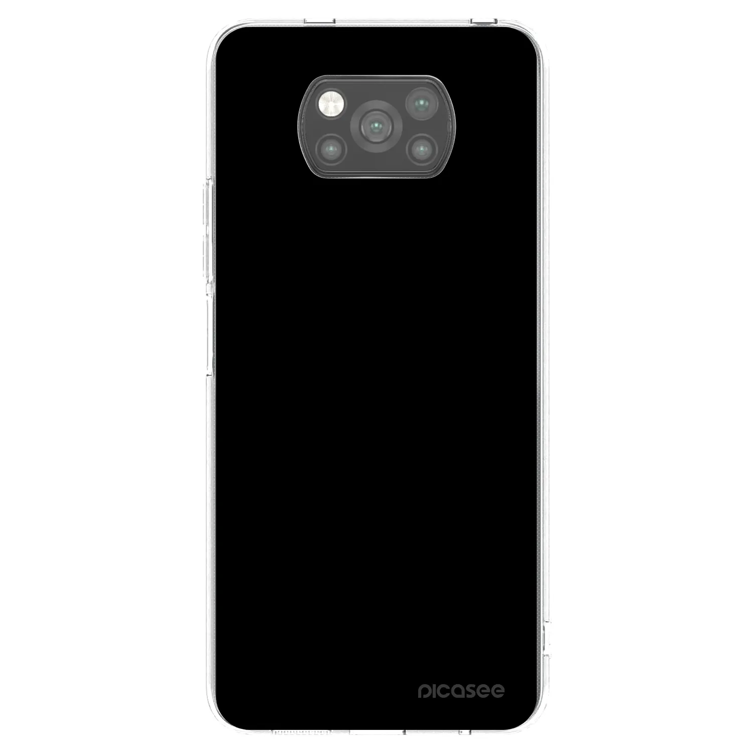 Picasee silikónový čierny obal pre Xiaomi Poco X3 - Black Bliss