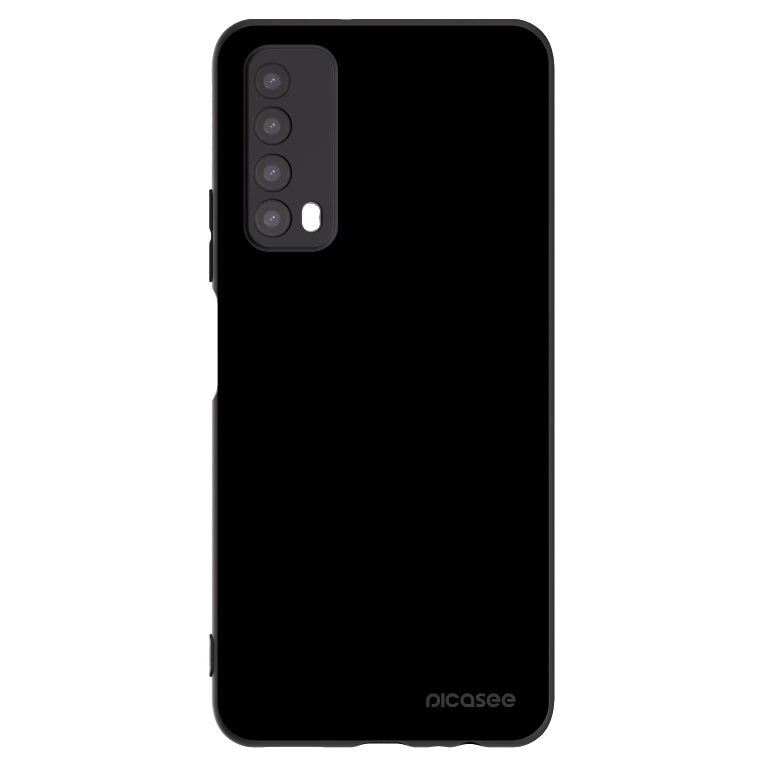 Picasee silikónový čierny obal pre Huawei P Smart 2021 - Black Bliss