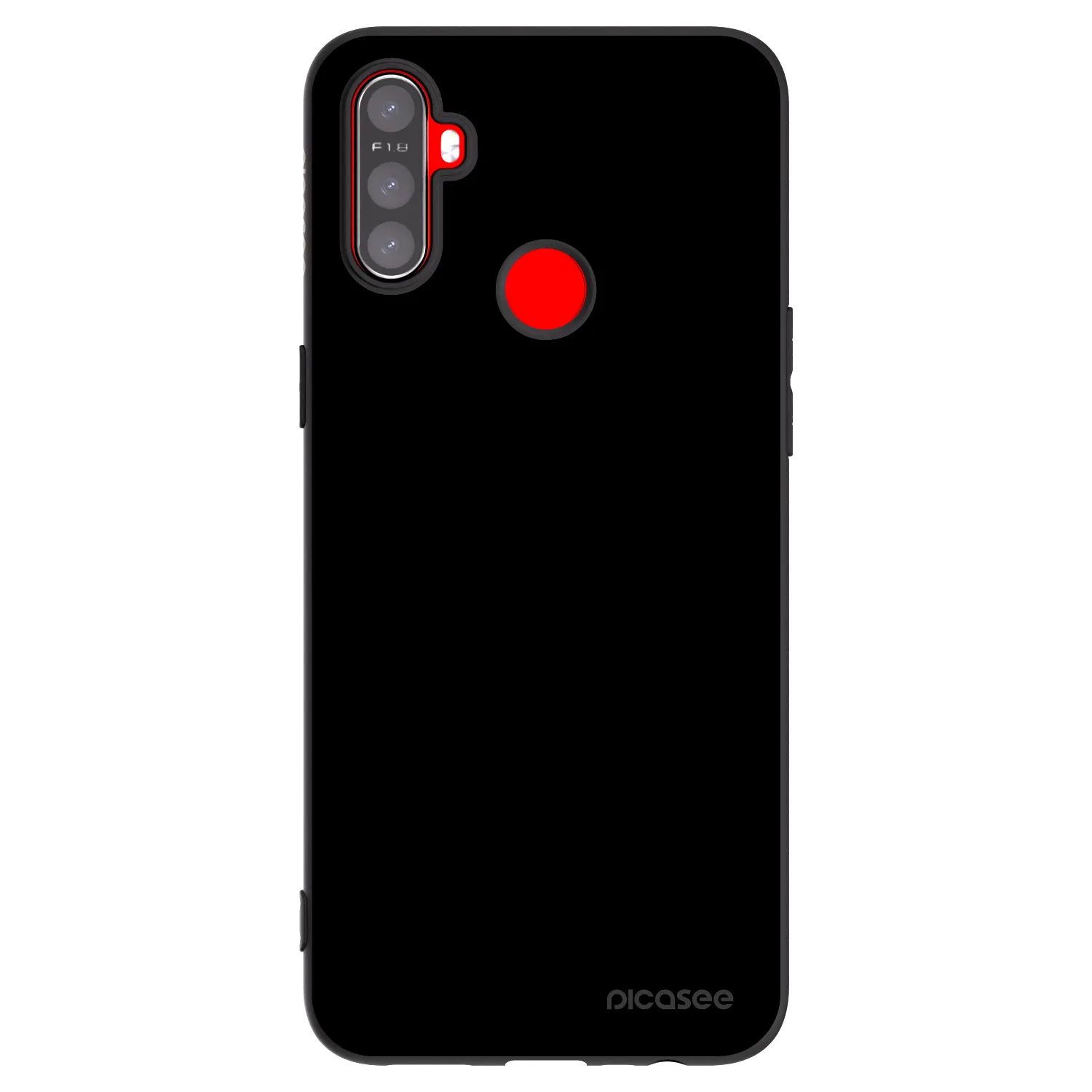 Picasee silikónový čierny obal pre Realme C3 - Black Bliss