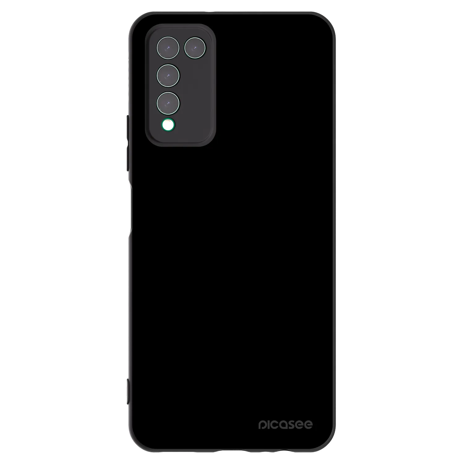Picasee silikónový čierny obal pre Honor 10X Lite - Black Bliss