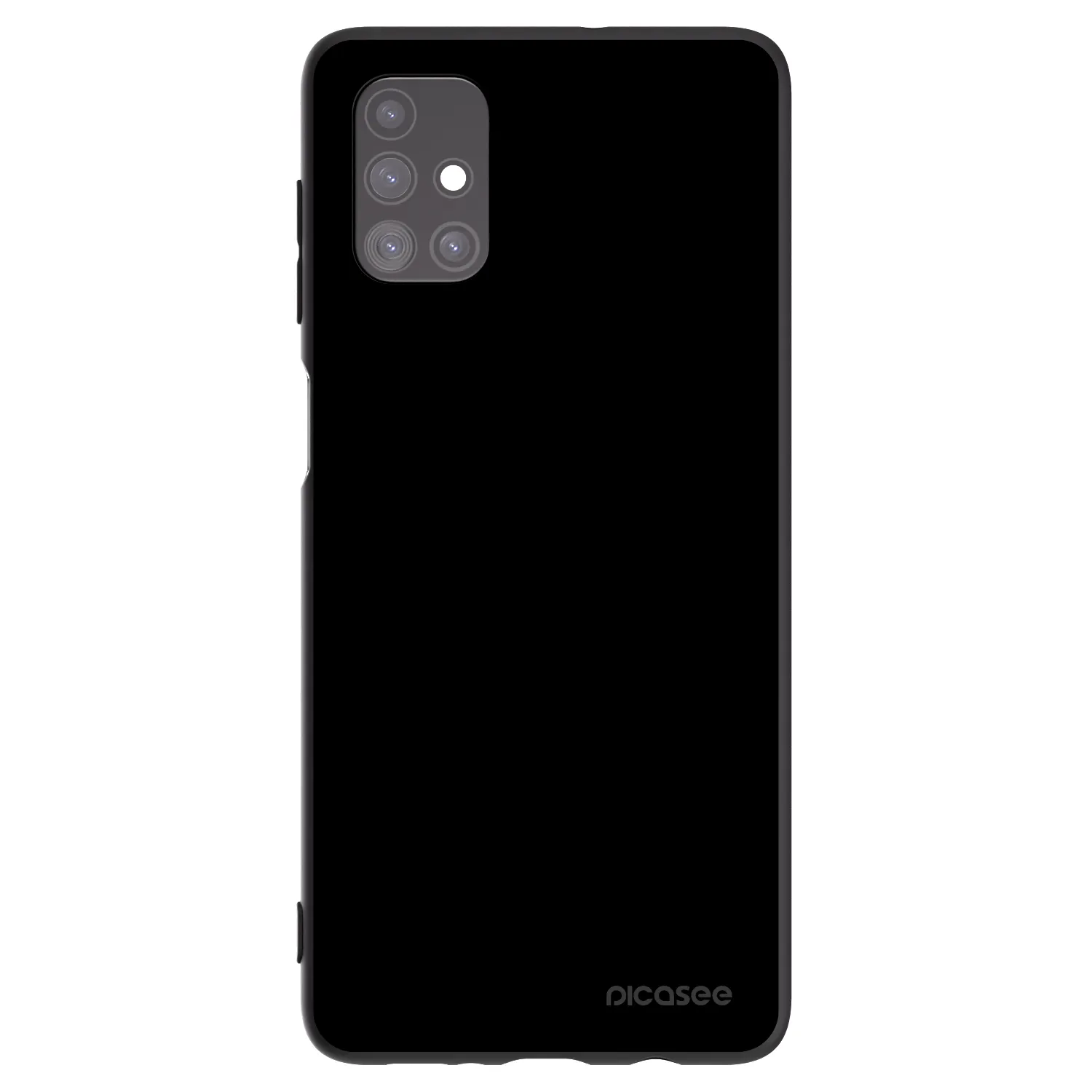 Picasee silikónový čierny obal pre Samsung Galaxy M51 M515F - Black Bliss