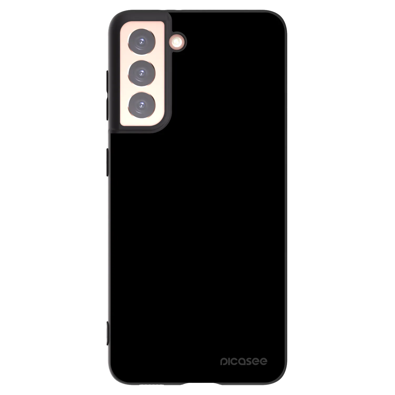 Picasee silikónový čierny obal pre Samsung Galaxy S21 5G G991B - Black Bliss