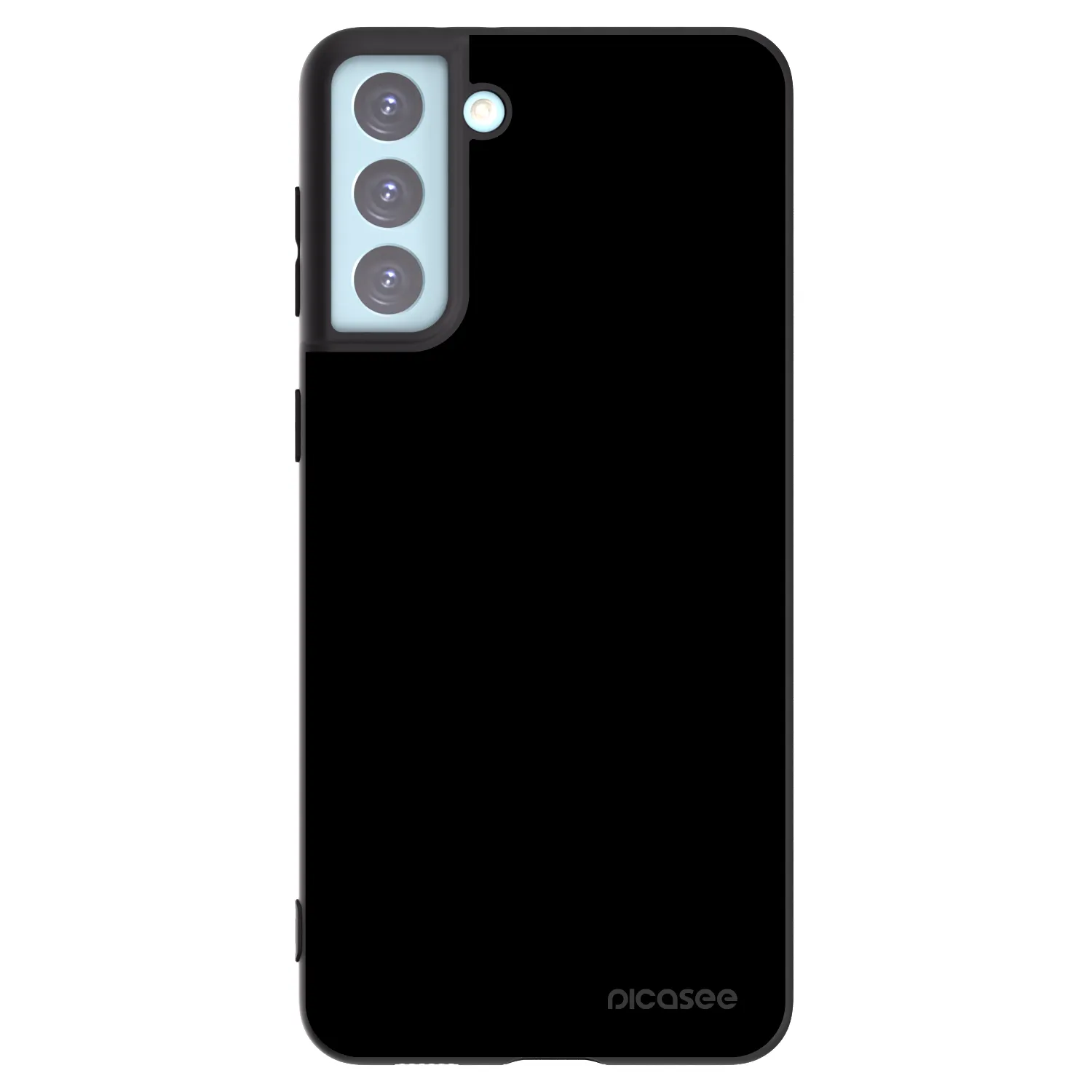 Picasee silikónový čierny obal pre Samsung Galaxy S21+ 5G G996F - Black Bliss
