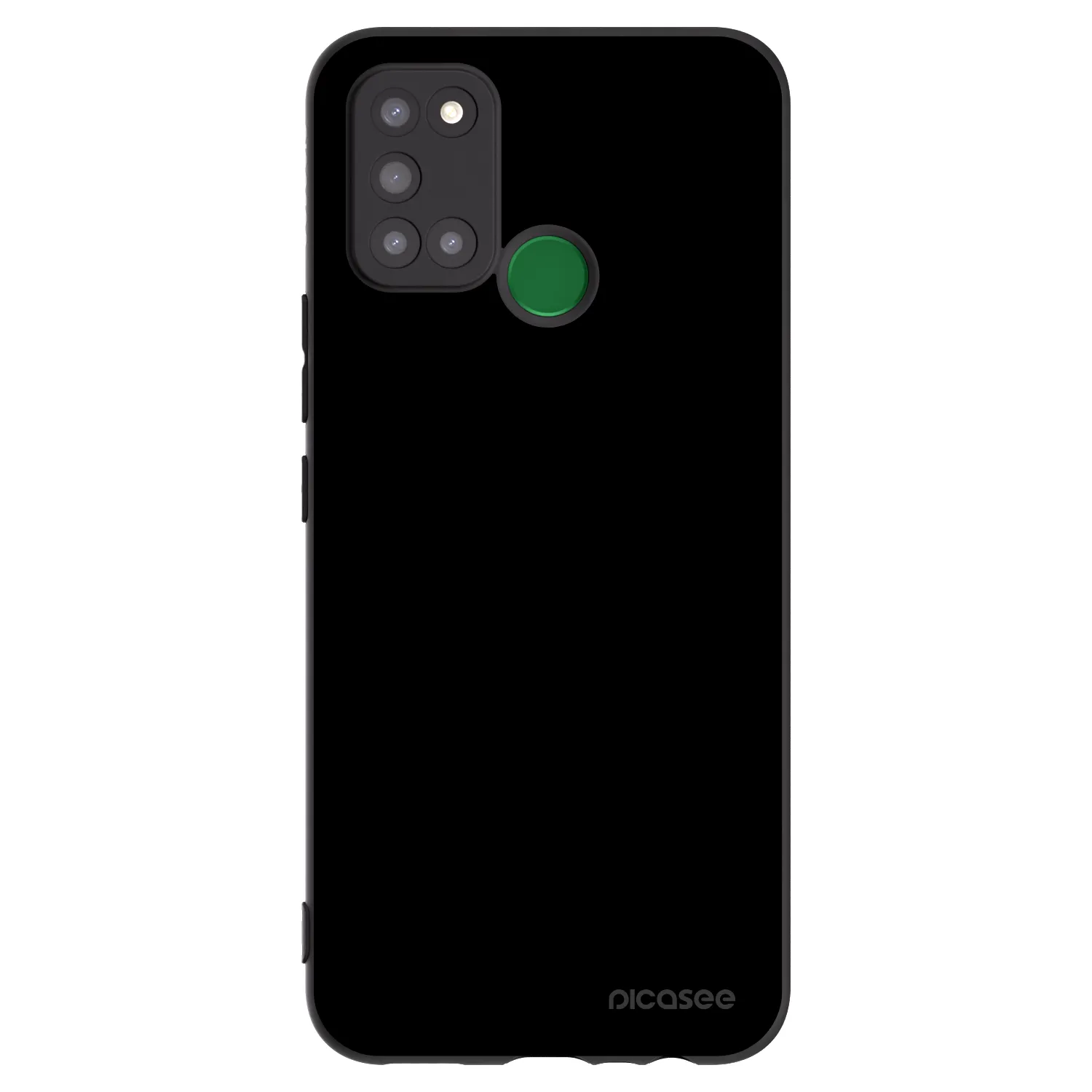 Picasee silikónový čierny obal pre Realme 7i - Black Bliss
