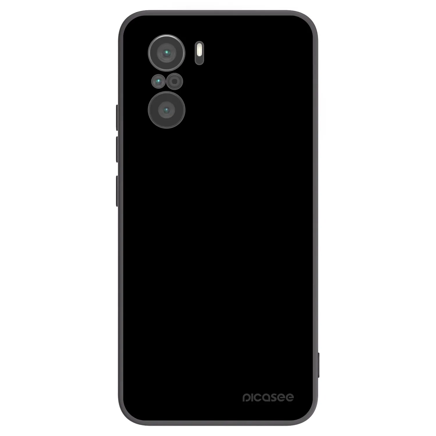 Picasee silikónový čierny obal pre Xiaomi Poco F3 - Black Bliss