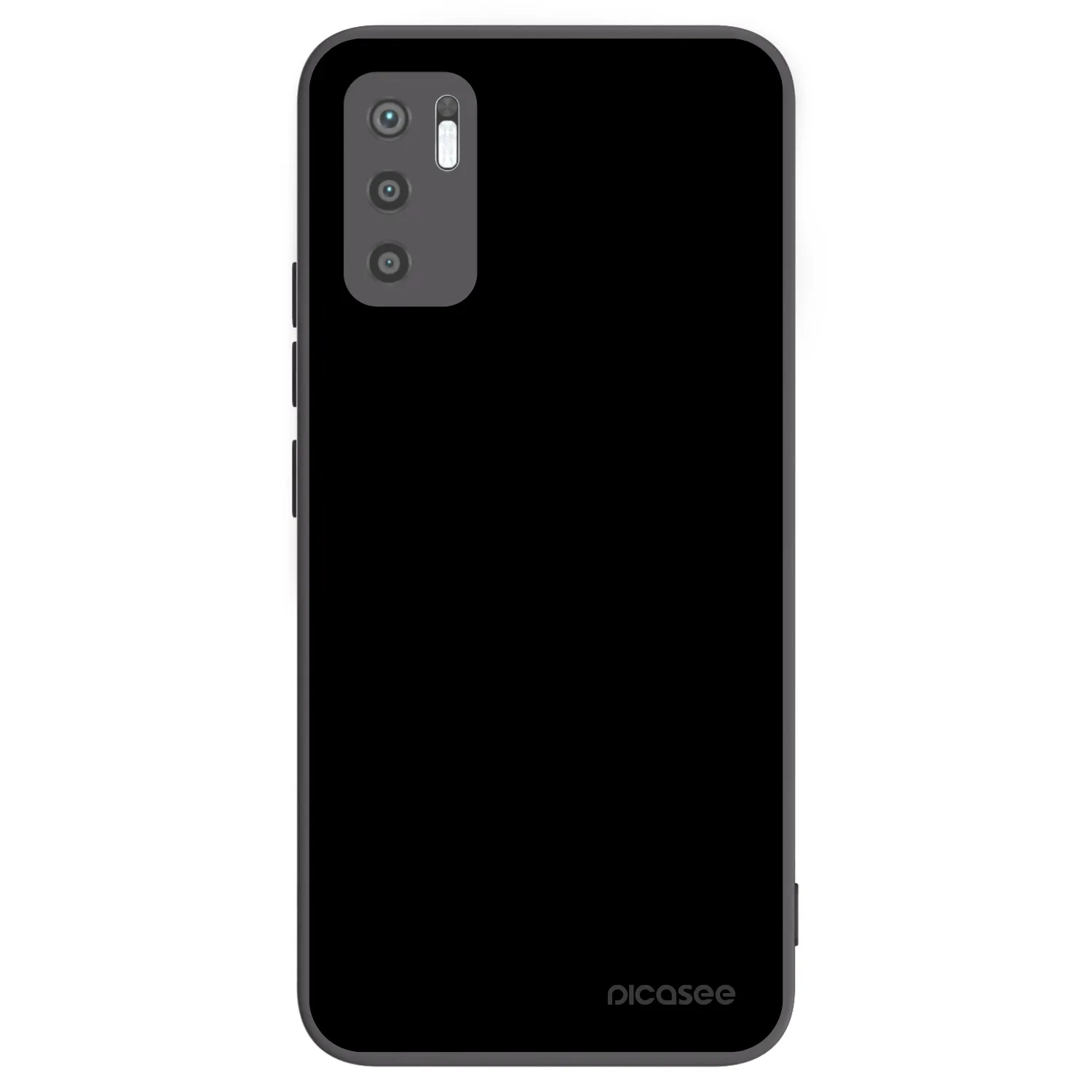 Picasee silikónový čierny obal pre Xiaomi Redmi Note 10 5G - Black Bliss