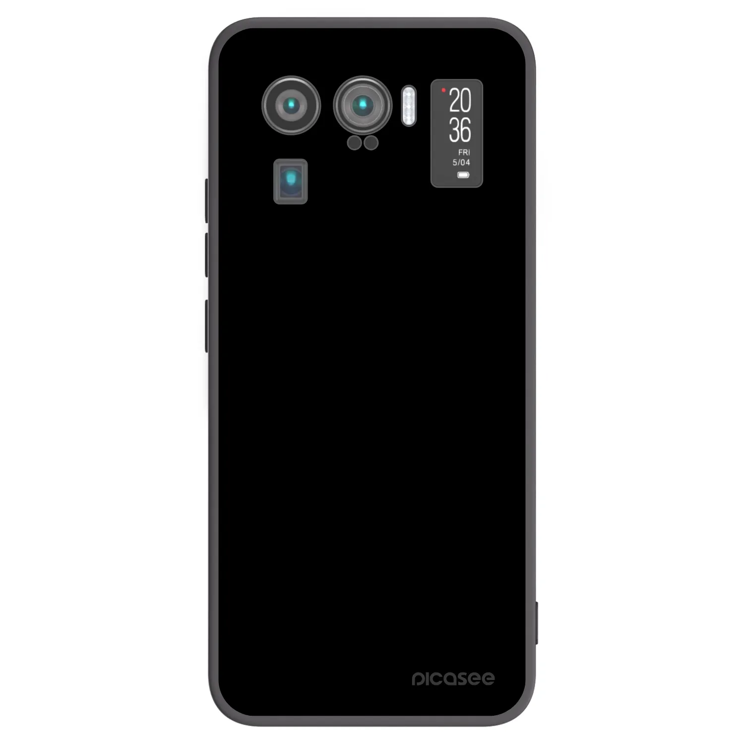 Picasee silikónový čierny obal pre Xiaomi Mi 11 Ultra - Black Bliss