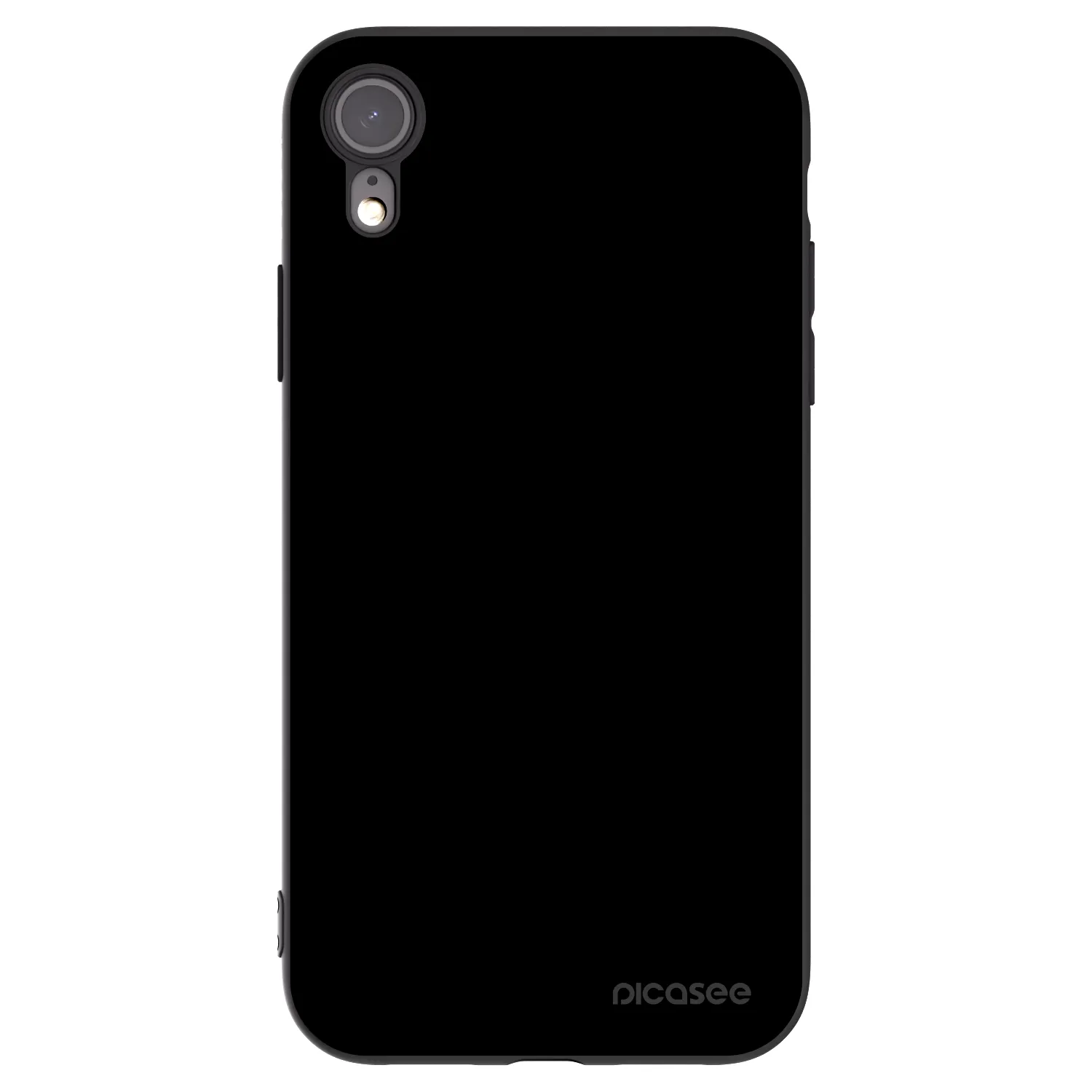 Picasee silikónový čierny obal pre Apple iPhone XR - Black Bliss