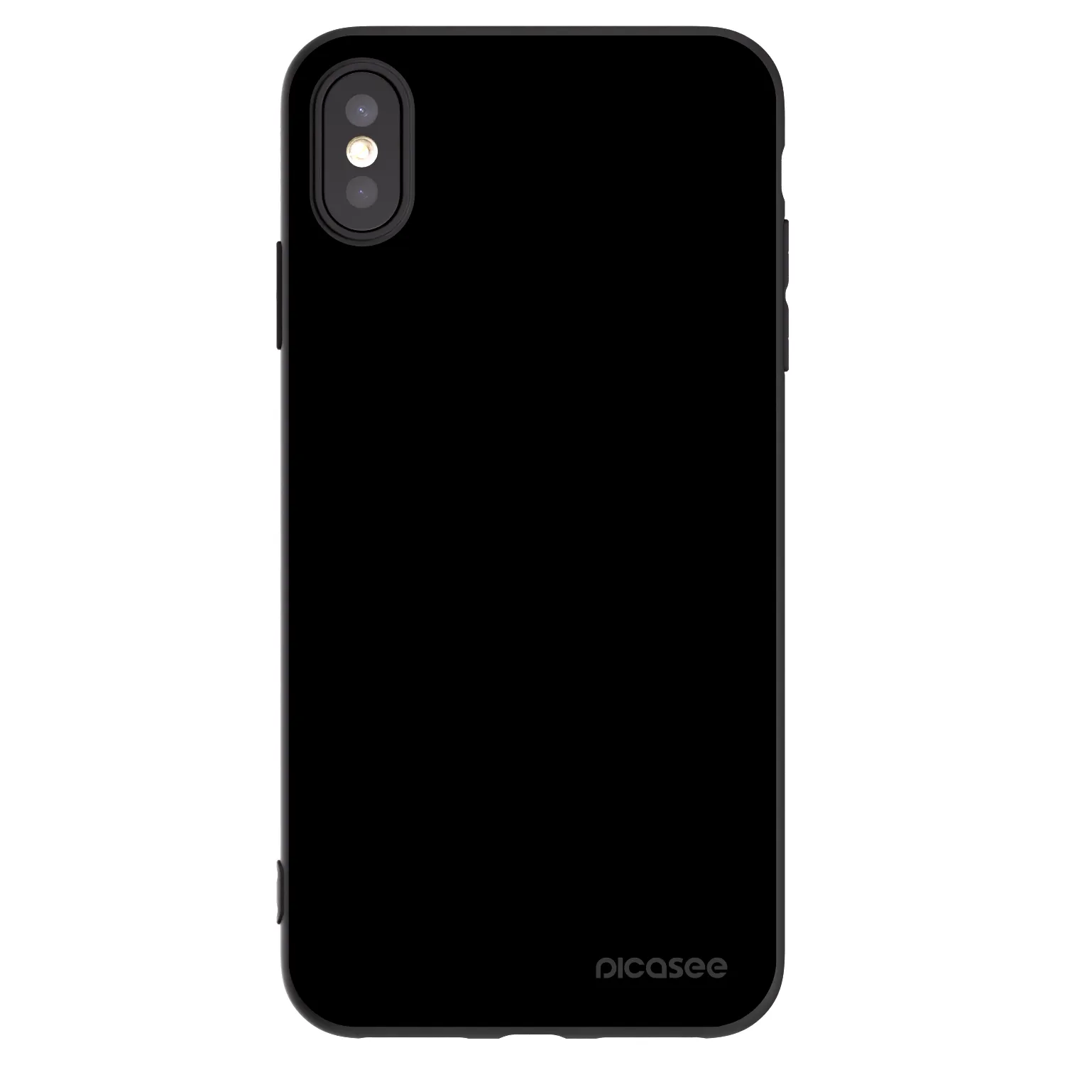 Picasee silikónový čierny obal pre Apple iPhone XS Max - Black Bliss