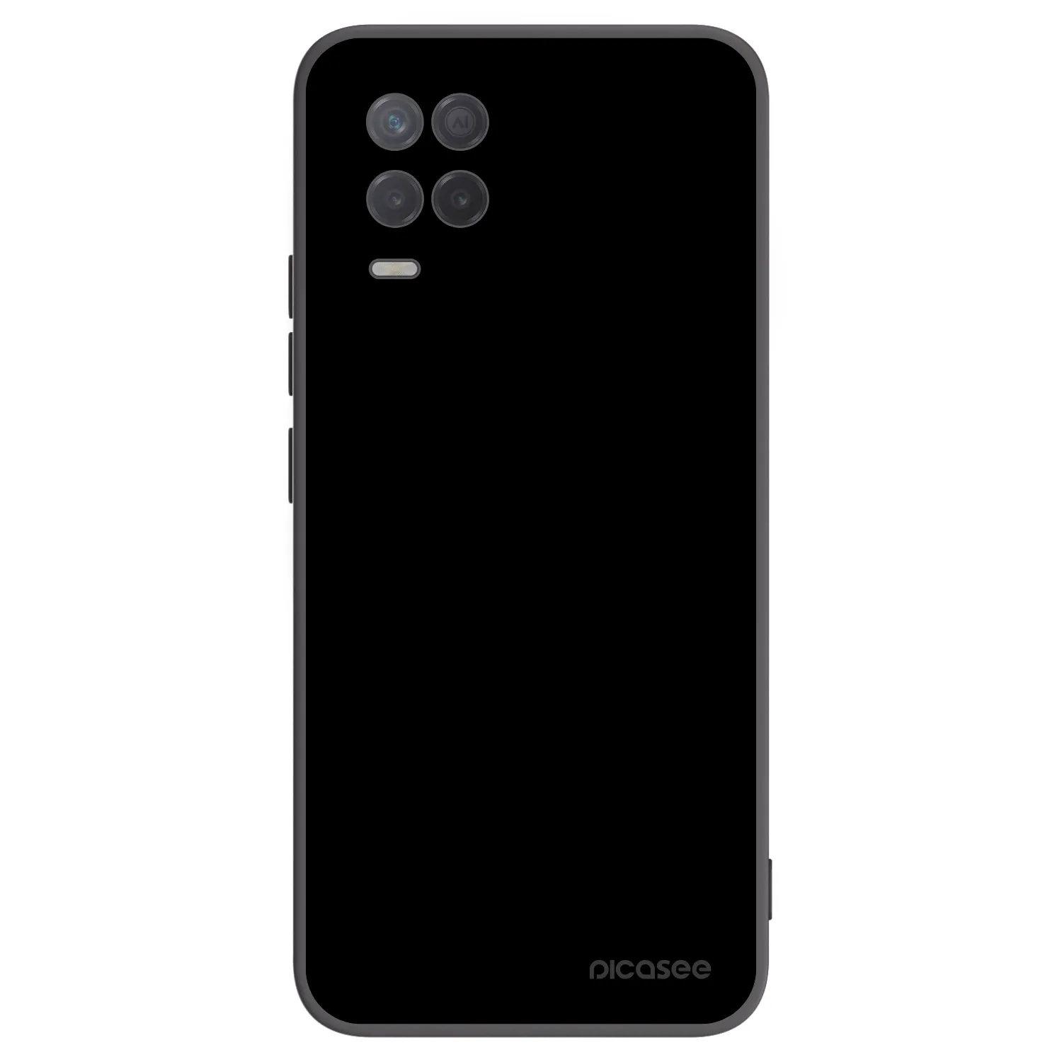 Picasee silikónový čierny obal pre Realme 8 5G - Black Bliss