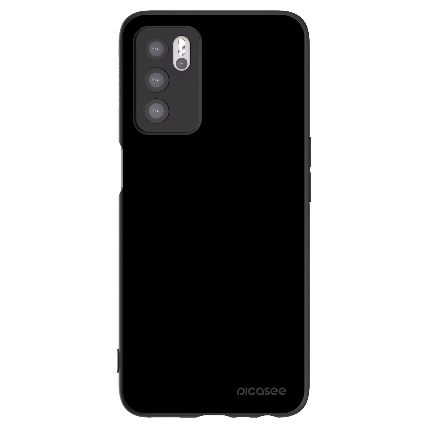 Picasee silikónový čierny obal pre OPPO A16s - Black Bliss