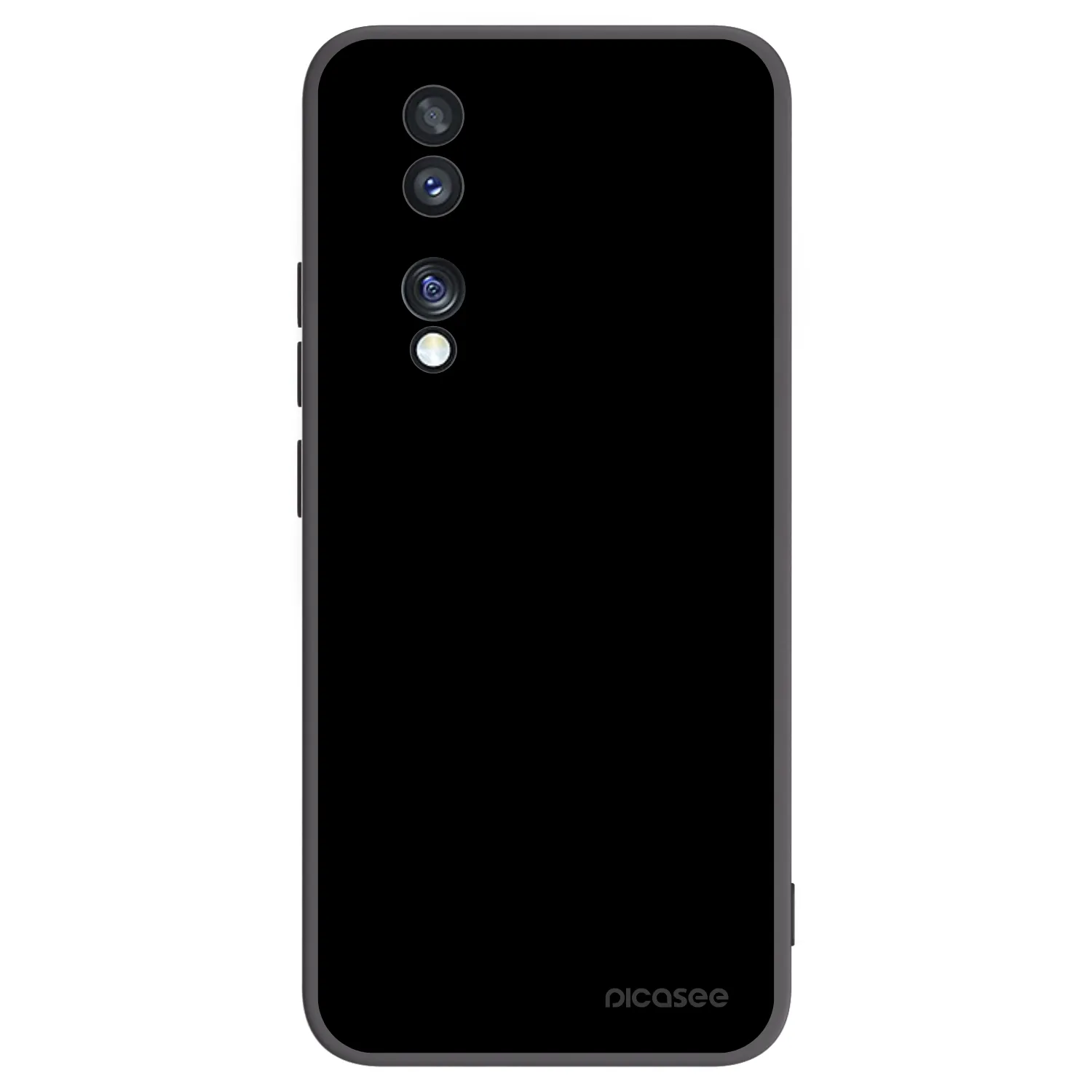 Picasee silikónový čierny obal pre Honor 70 - Black Bliss