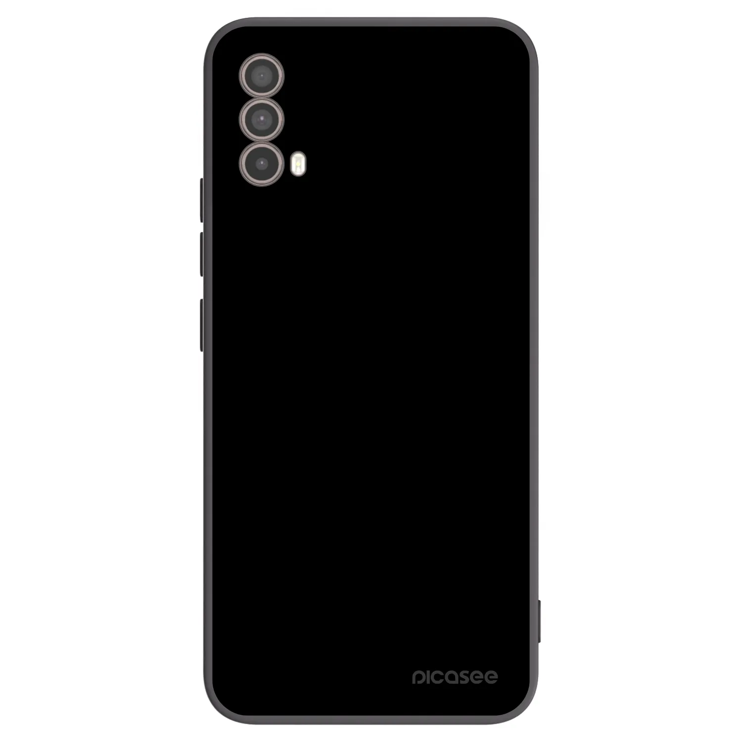Picasee silikónový čierny obal pre Motorola Moto E40 - Black Bliss