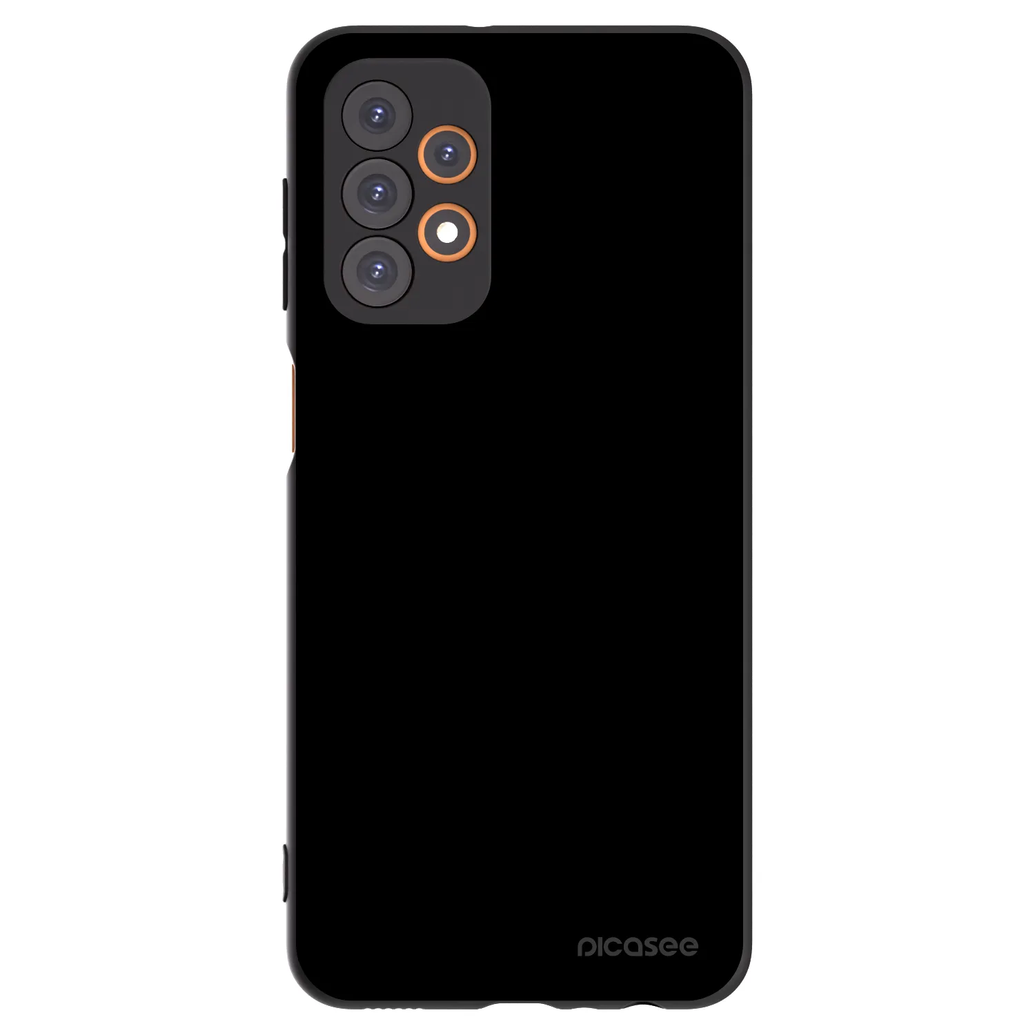 Picasee silikónový čierny obal pre Samsung Galaxy A23 A235F 4G - Black Bliss