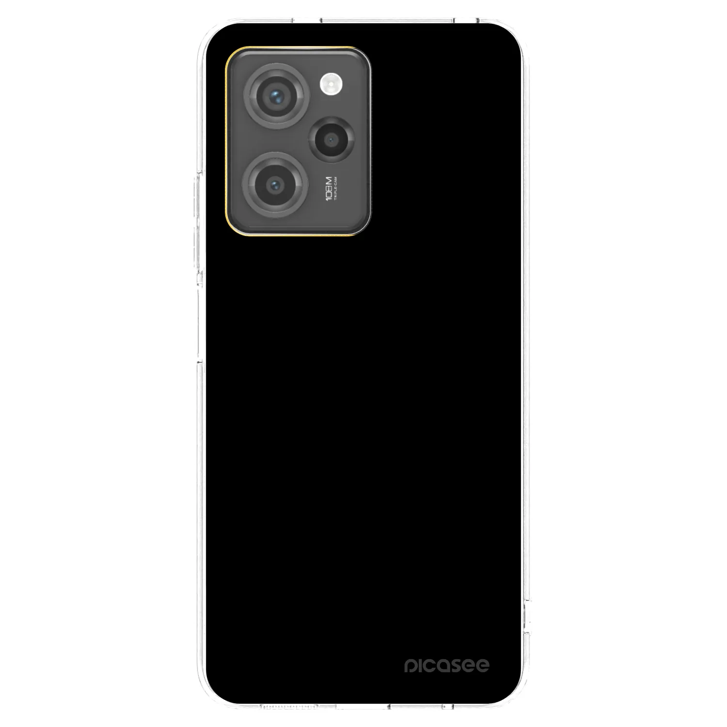 Picasee silikónový čierny obal pre Xiaomi Poco X5 Pro - Black Bliss