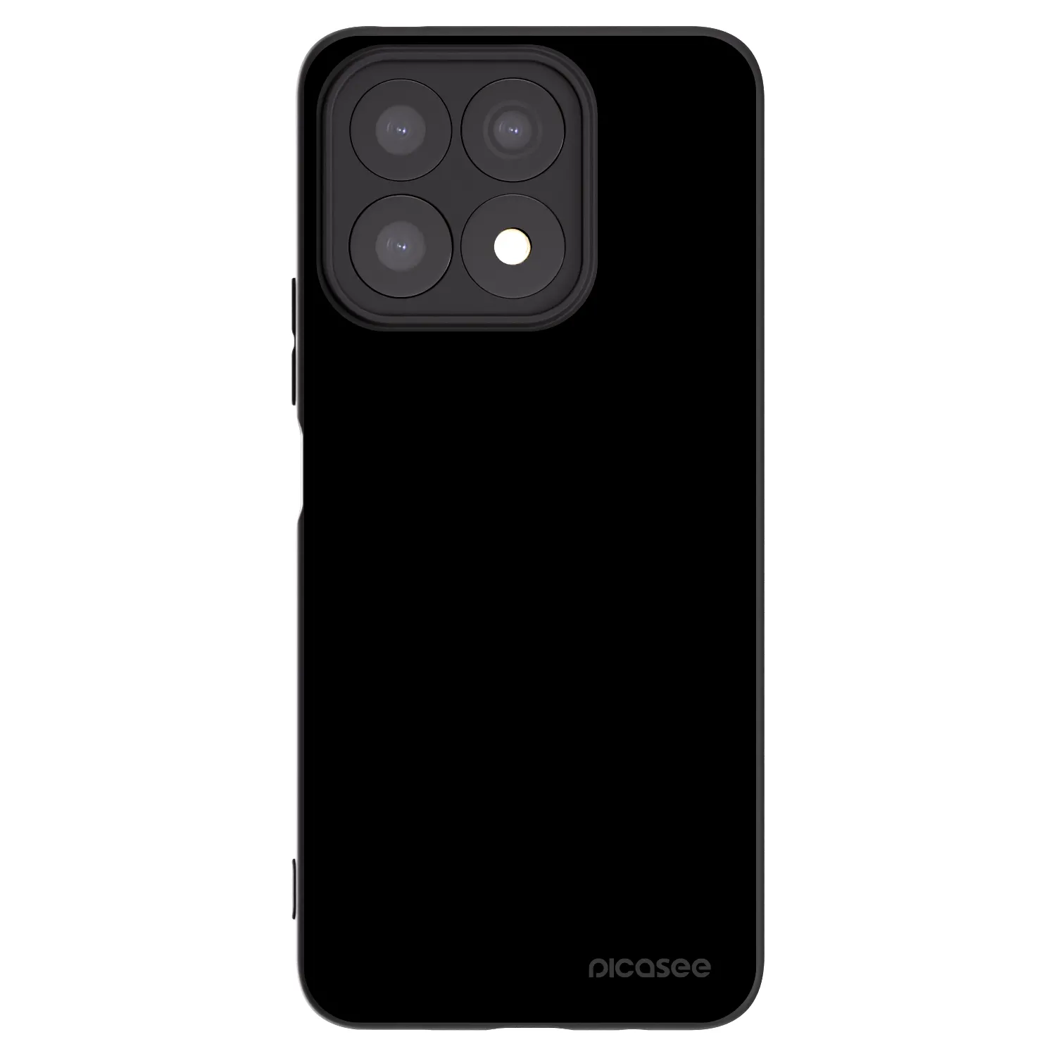 Picasee silikónový čierny obal pre Honor X8a - Black Bliss