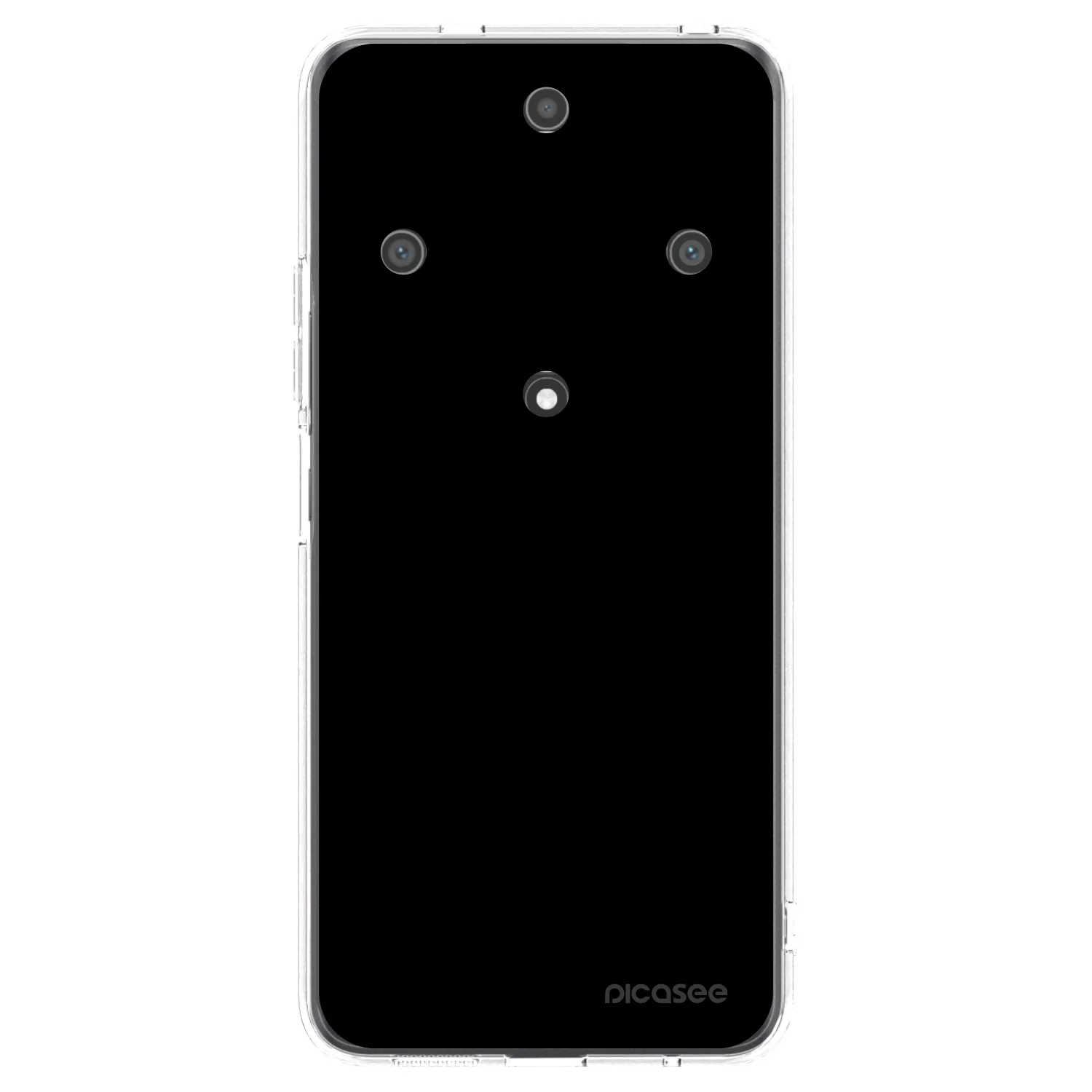 Picasee silikónový prehľadný obal pre Honor Magic5 Lite 5G - Black Bliss