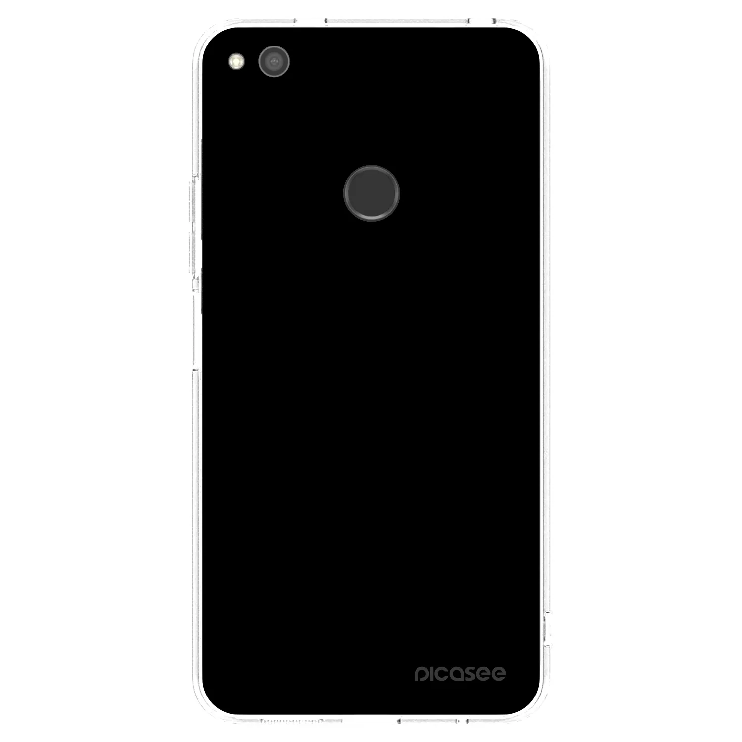 Picasee silikónový prehľadný obal pre Huawei P9 Lite 2017 - Black Bliss
