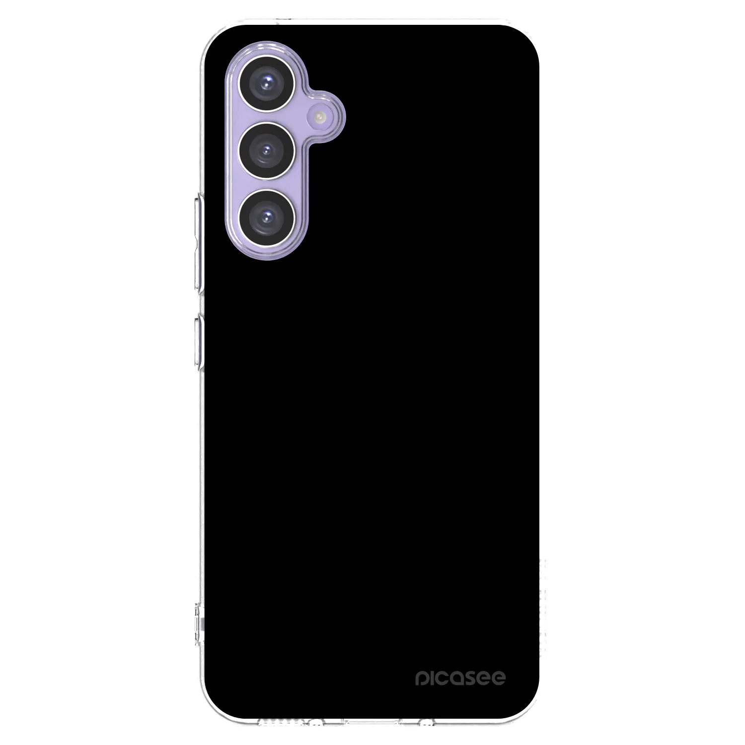 Picasee silikónový prehľadný obal pre Samsung Galaxy A54 5G A546B - Black Bliss
