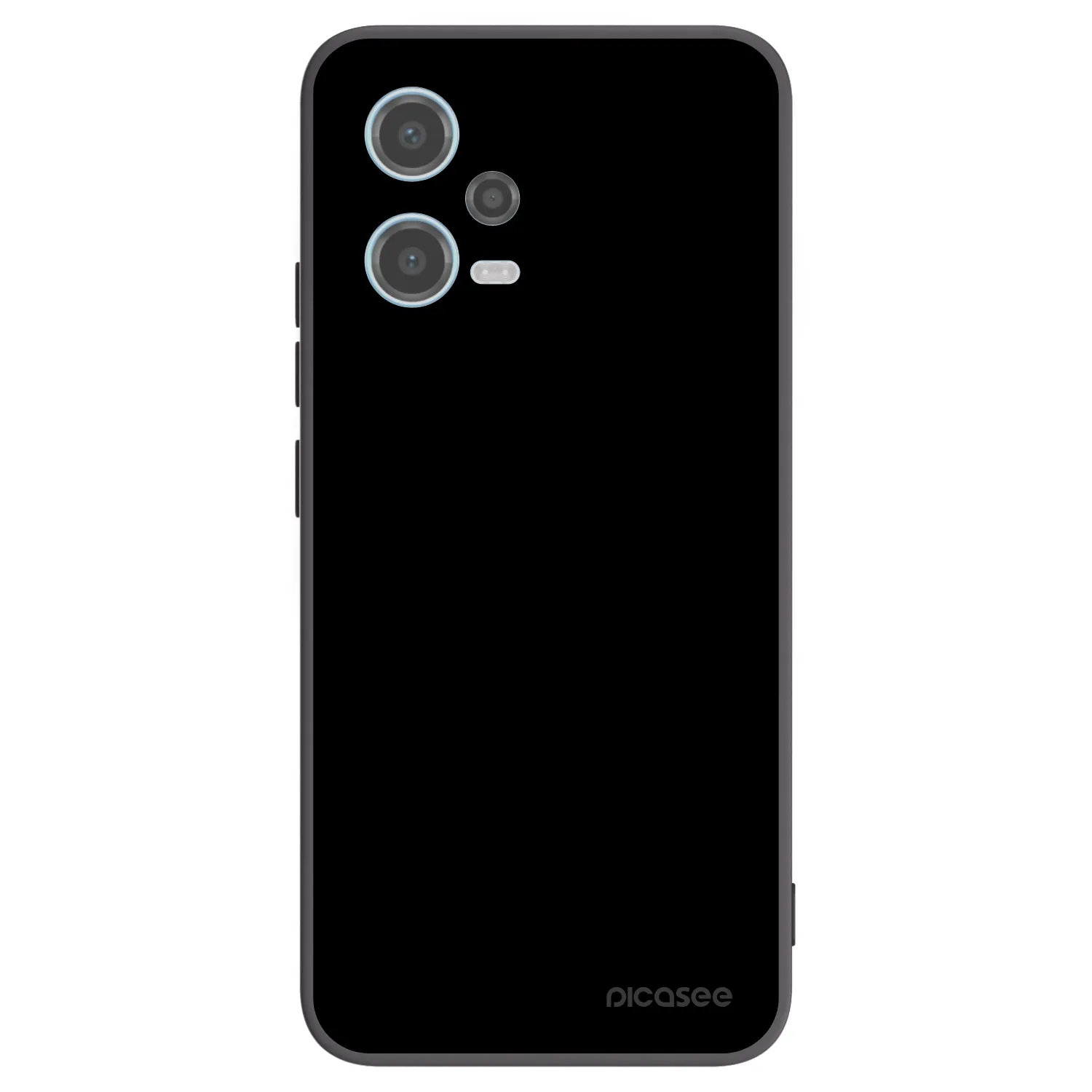 Picasee silikónový čierny obal pre Xiaomi Redmi Note 12 5G - Black Bliss