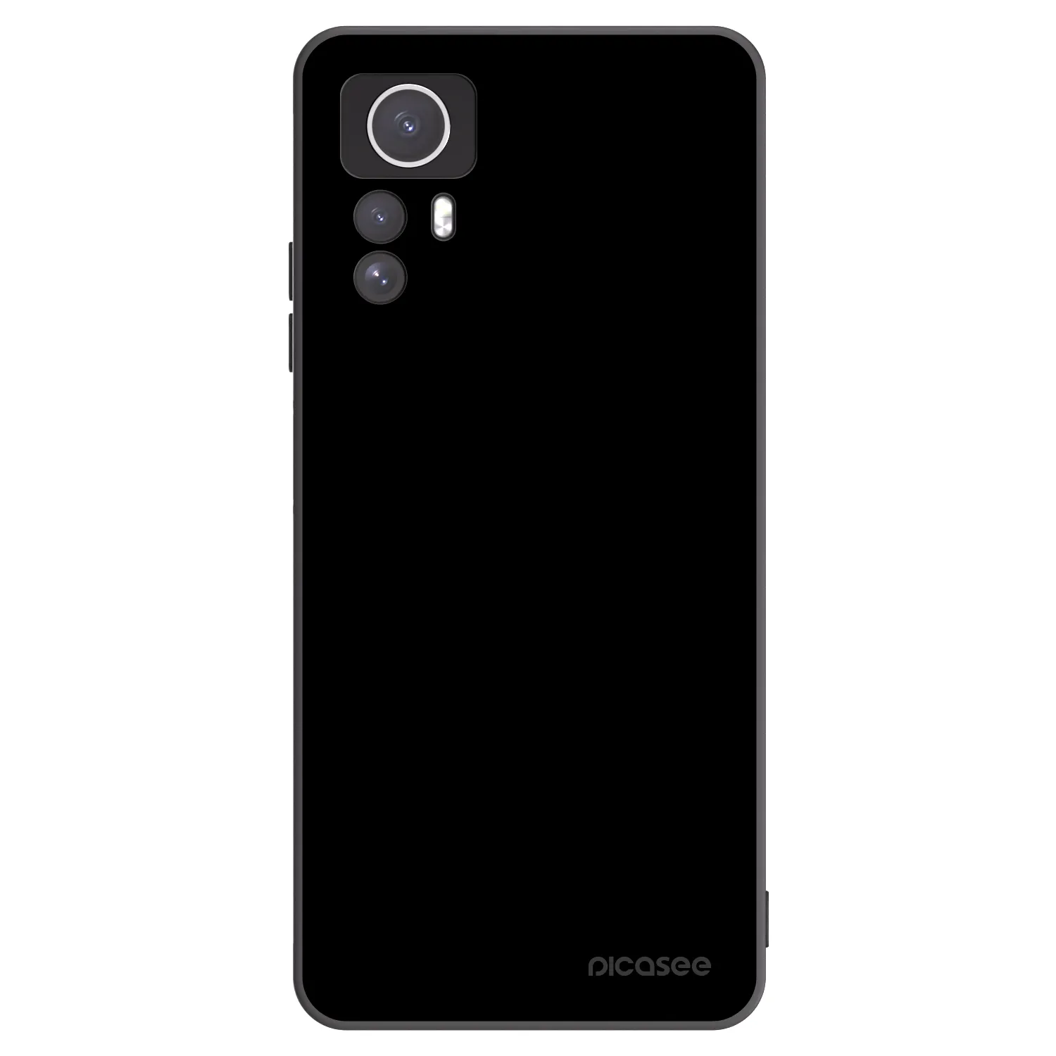 Picasee silikónový čierny obal pre Xiaomi Redmi Note 12S - Black Bliss