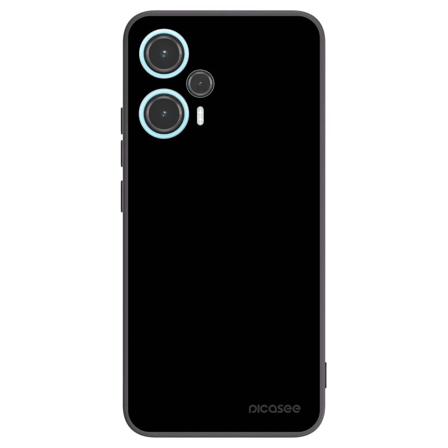 Picasee silikónový čierny obal pre Xiaomi Poco F5 - Black Bliss