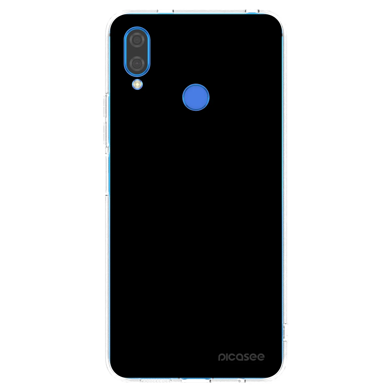 Picasee silikónový prehľadný obal pre Huawei Nova 3 - Black Bliss