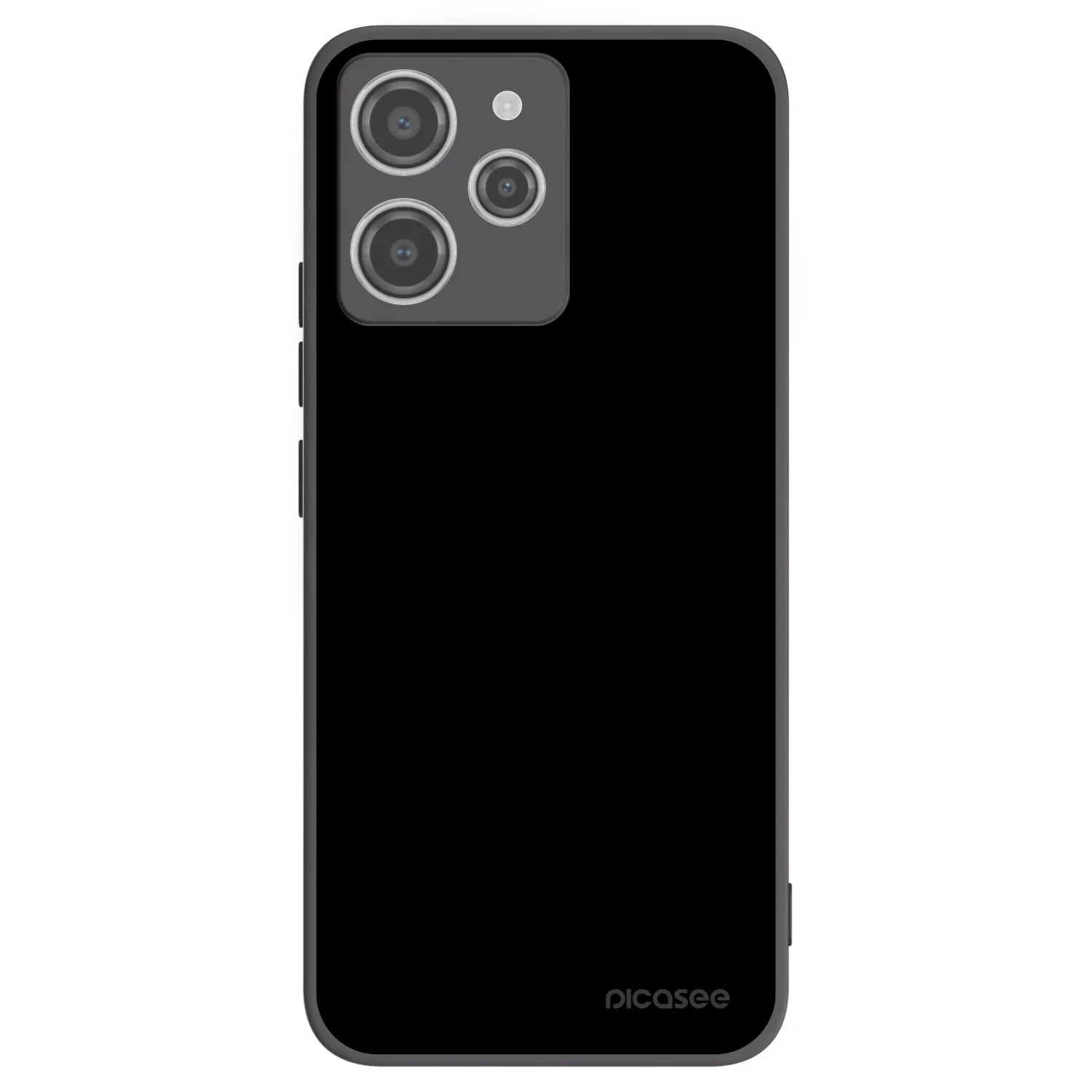 Picasee silikónový čierny obal pre Xiaomi Redmi 12 4G - Black Bliss
