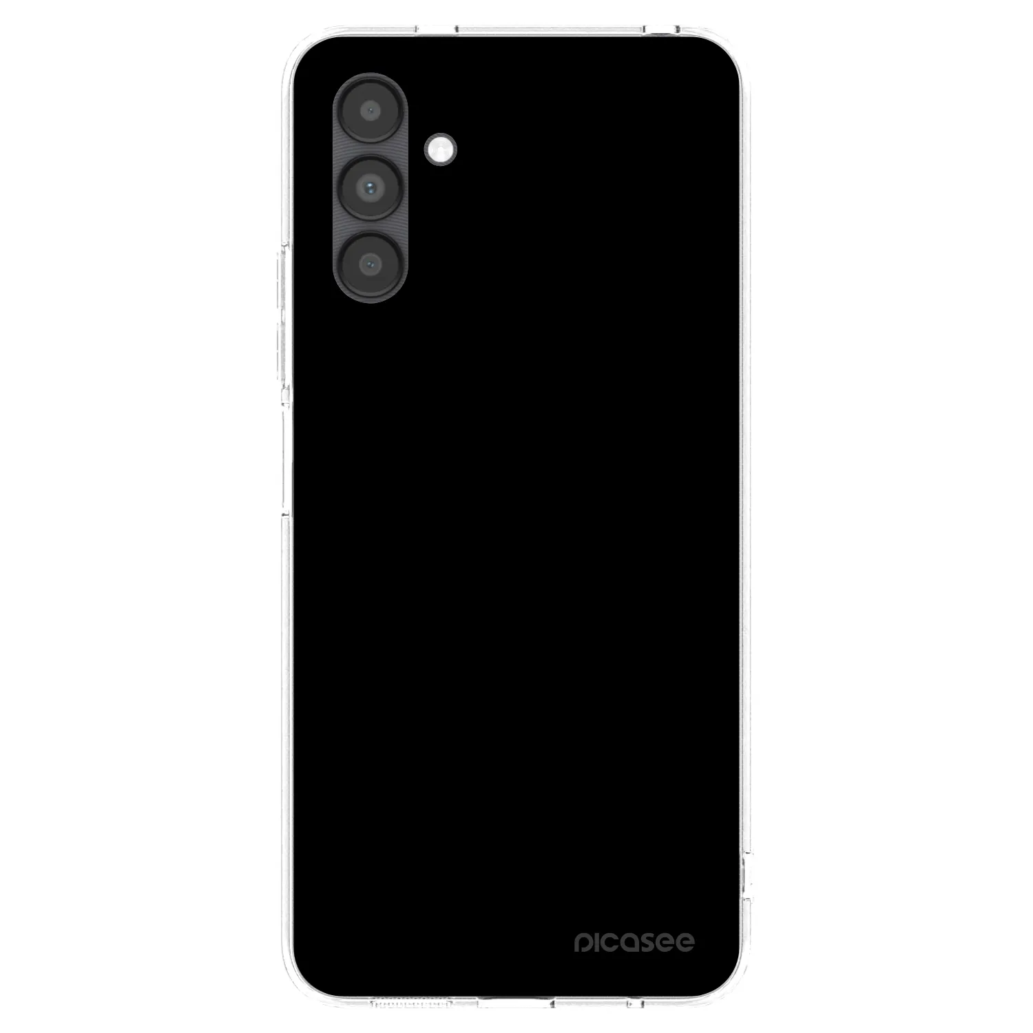 Picasee silikónový prehľadný obal pre Samsung Galaxy A04s A047F - Black Bliss