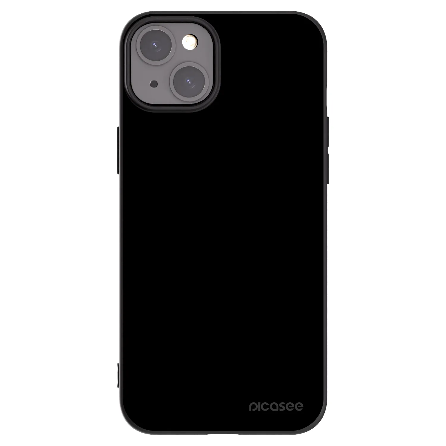 Picasee silikónový čierny obal pre Apple iPhone 15 Plus - Black Bliss