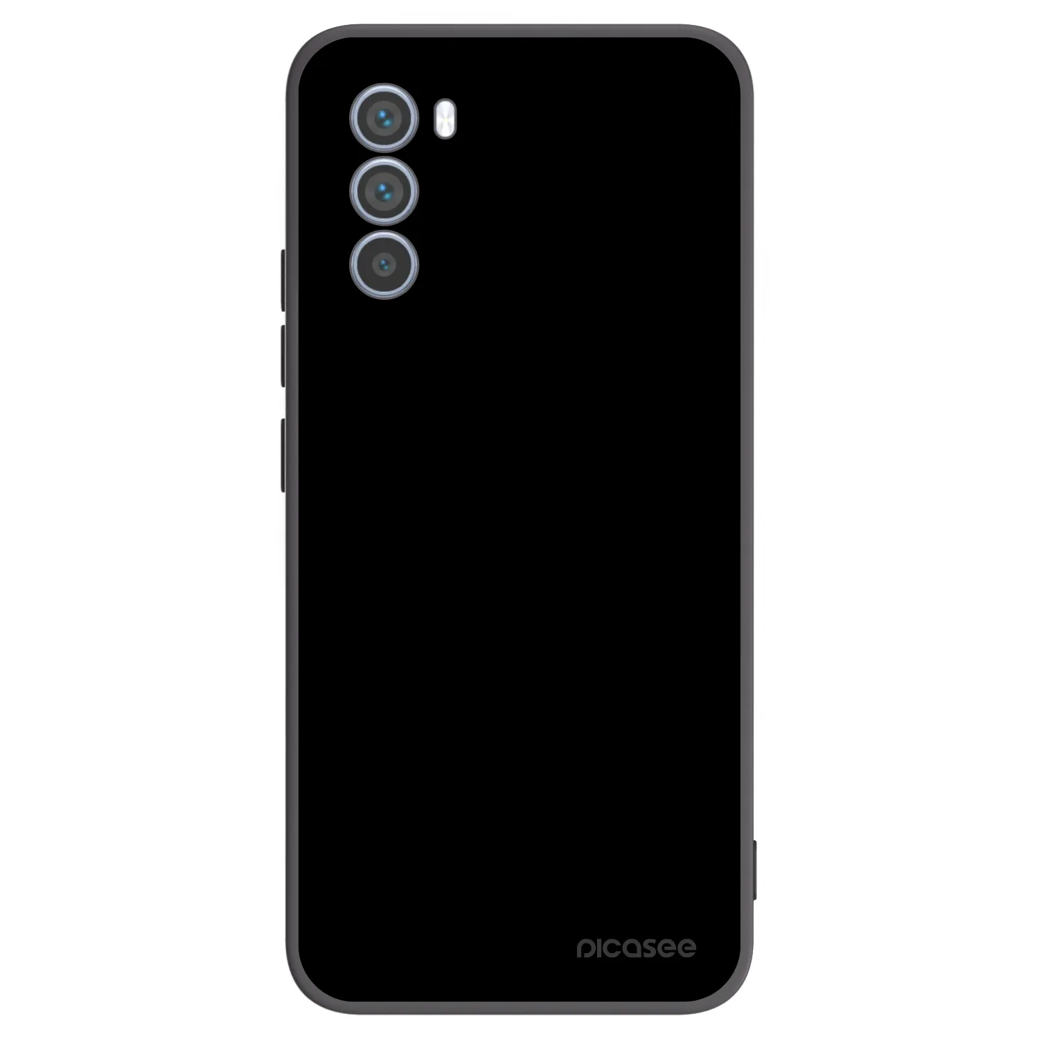 Picasee silikónový čierny obal pre Motorola Moto G62 - Black Bliss