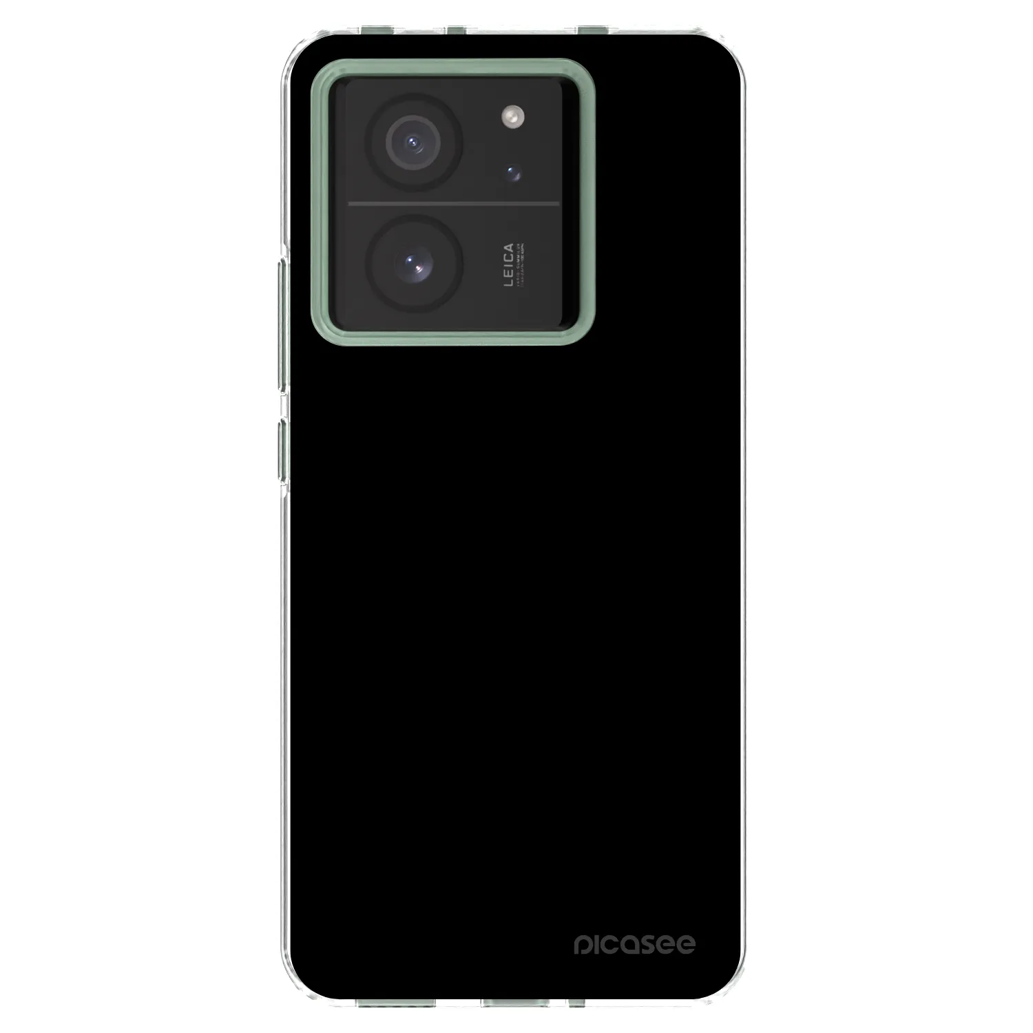 Picasee silikónový prehľadný obal pre Xiaomi 13T Pro - Black Bliss