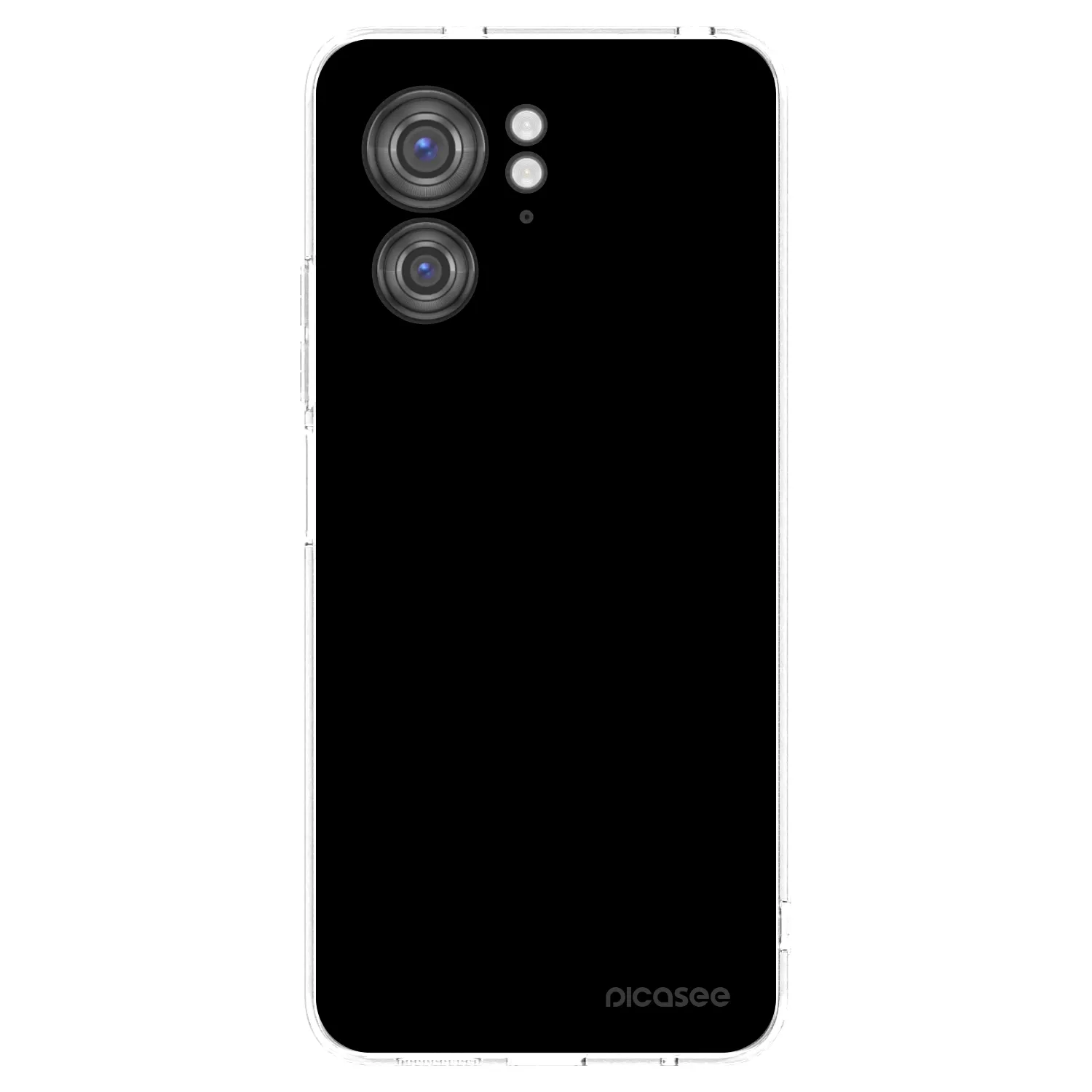 Picasee silikónový prehľadný obal pre Motorola Edge 40 - Black Bliss
