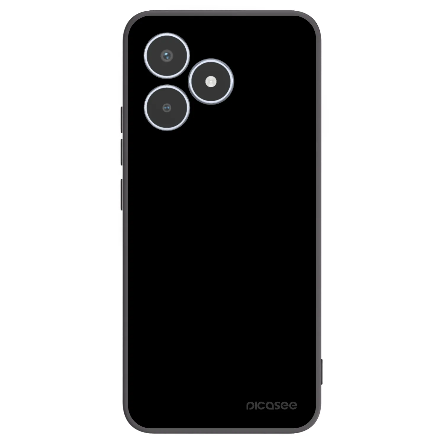 Picasee silikónový čierny obal pre Realme C53 - Black Bliss