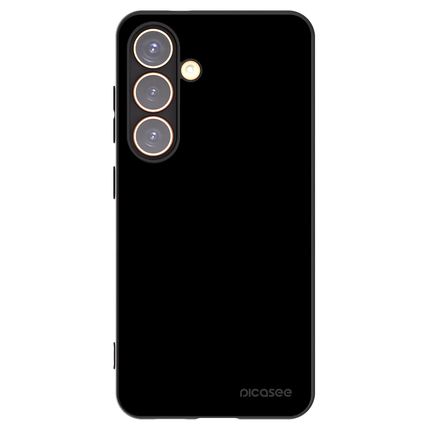 Picasee silikónový čierny obal pre Samsung Galaxy S24 S921B 5G - Black Bliss