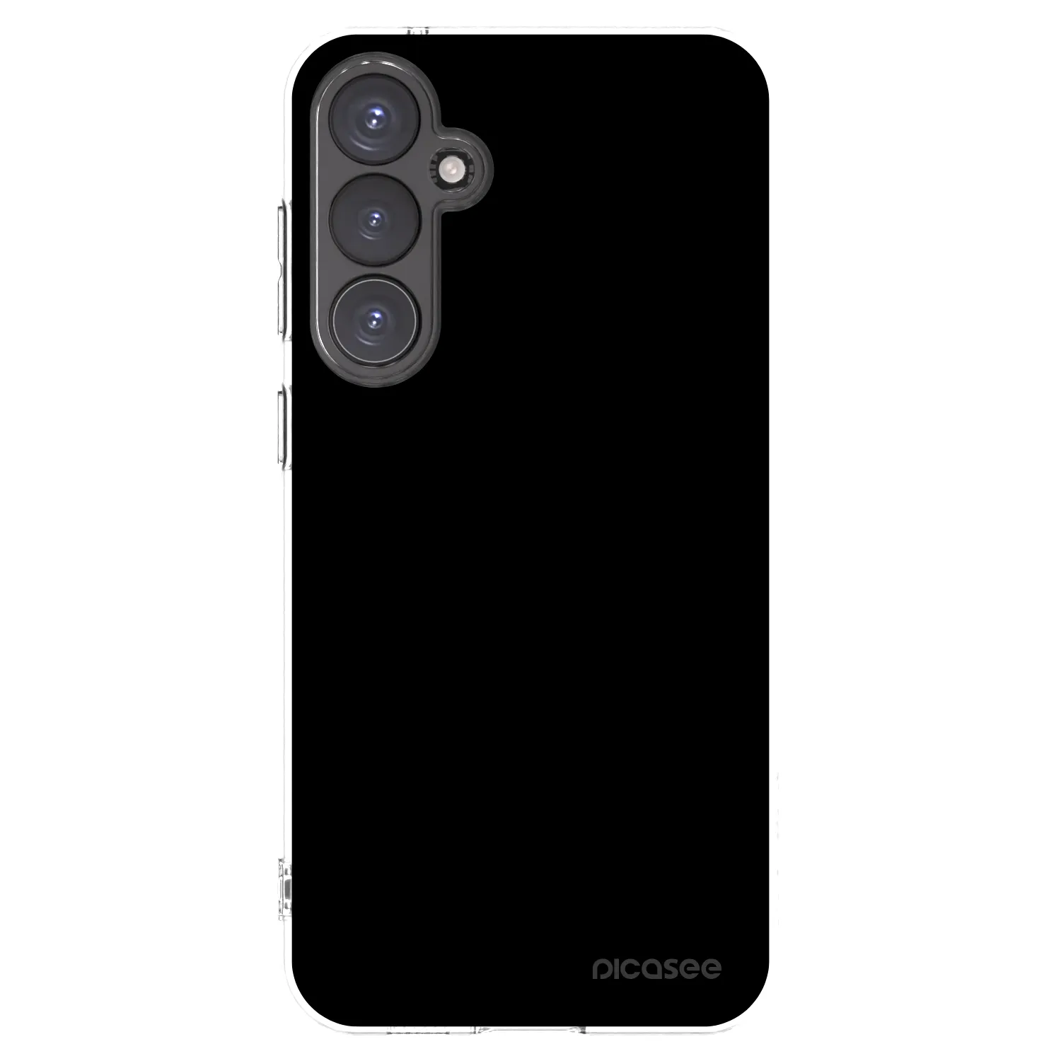Picasee silikónový prehľadný obal pre Samsung Galaxy S23 FE S711B - Black Bliss