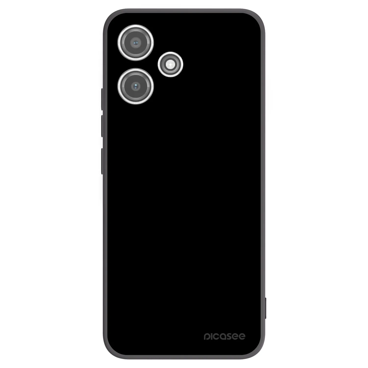 Picasee silikónový čierny obal pre Xiaomi Redmi 12 5G - Black Bliss