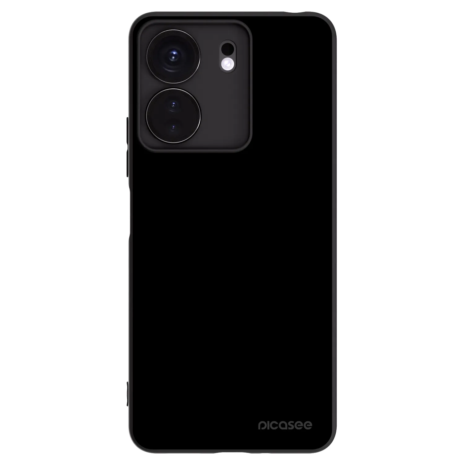 Silikónový čierny obal pre Xiaomi Redmi 13C 4G - Black Bliss