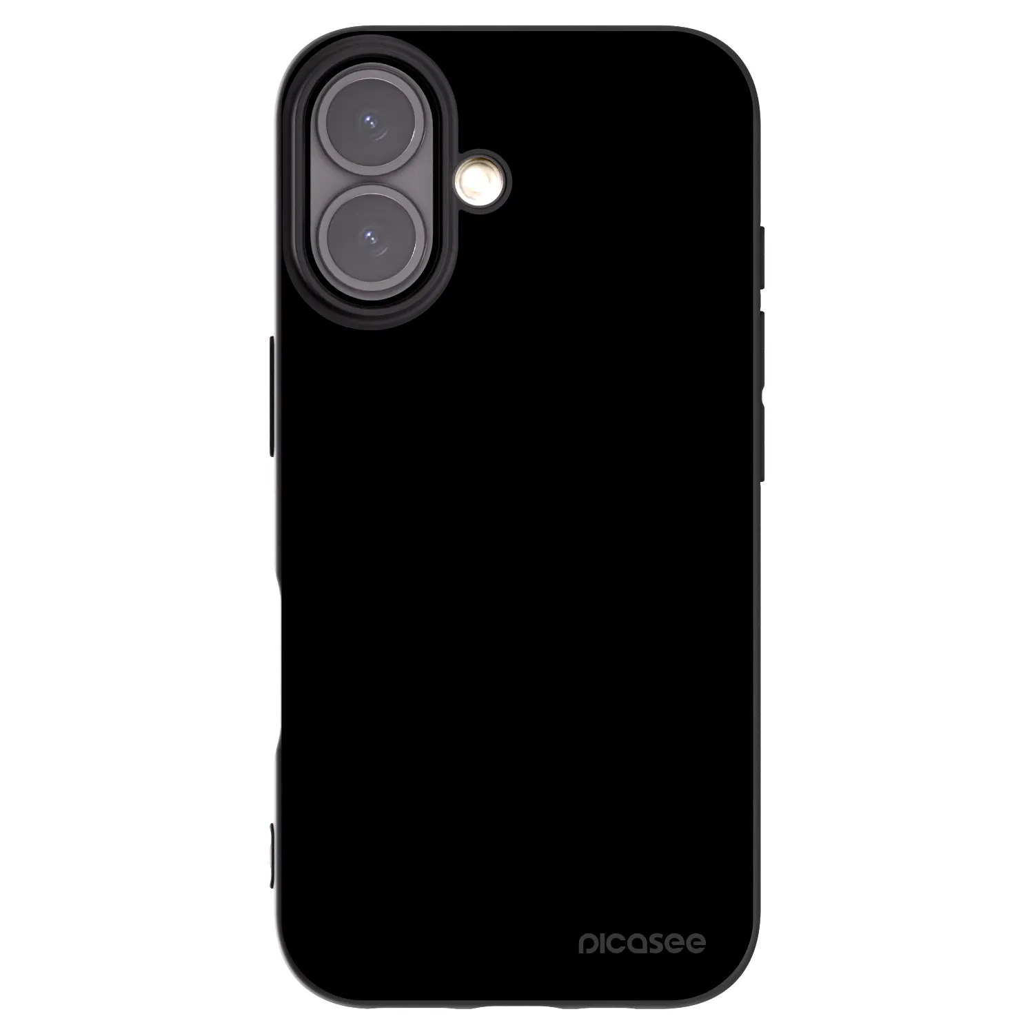 Picasee silikónový čierny obal pre Apple iPhone 16 - Black Bliss