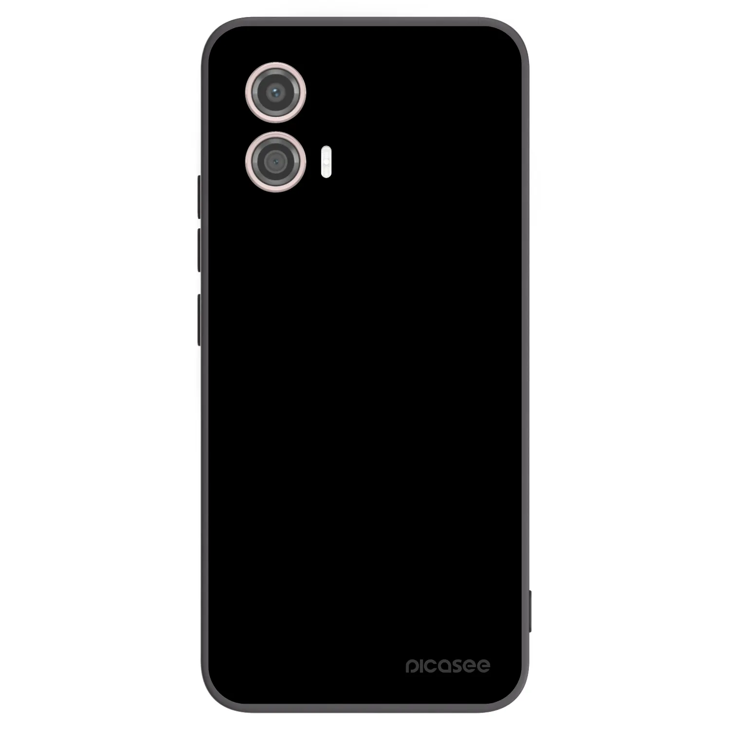 Picasee silikónový čierny obal pre Motorola Moto G53 5G - Black Bliss