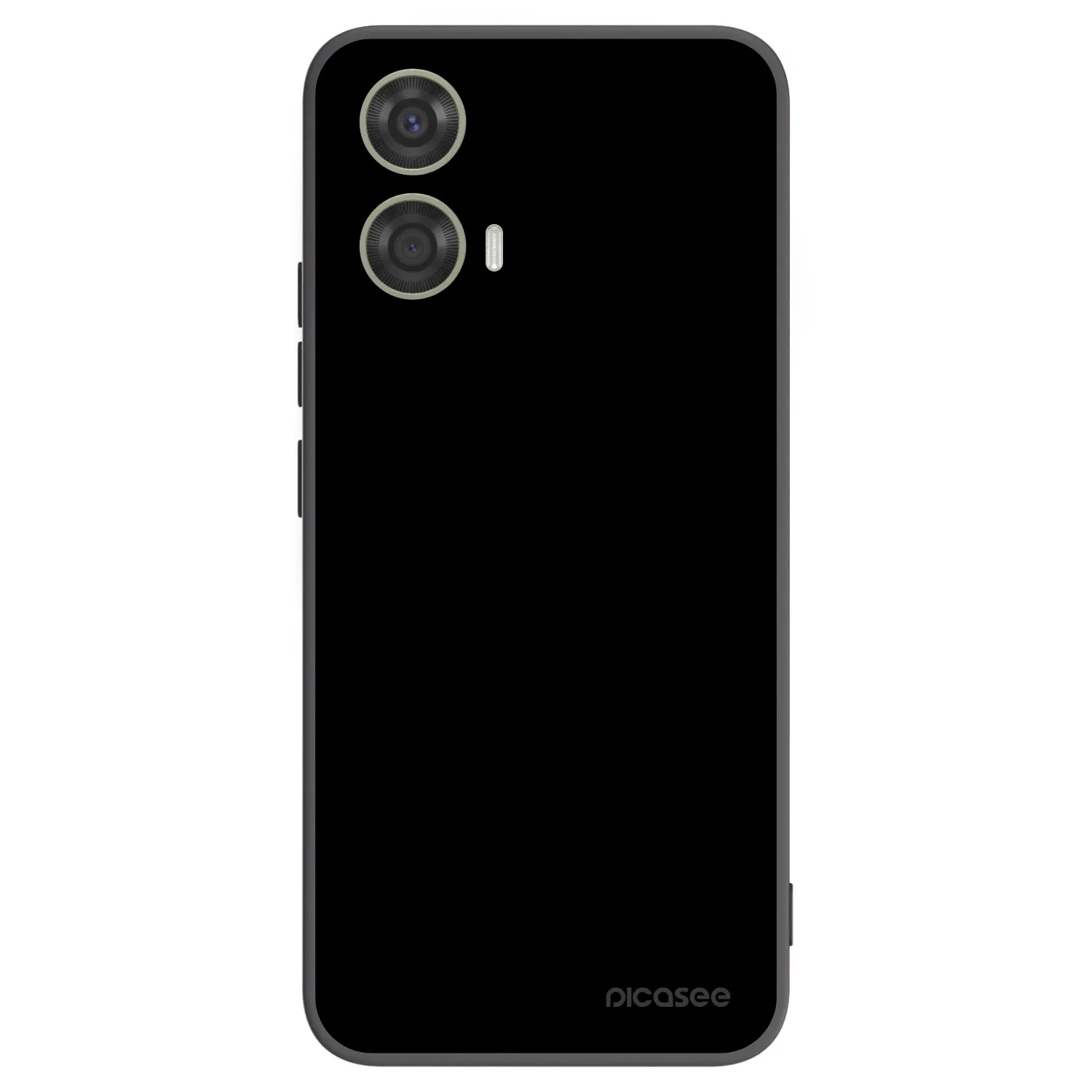 Picasee silikónový čierny obal pre Motorola Moto G24 - Black Bliss