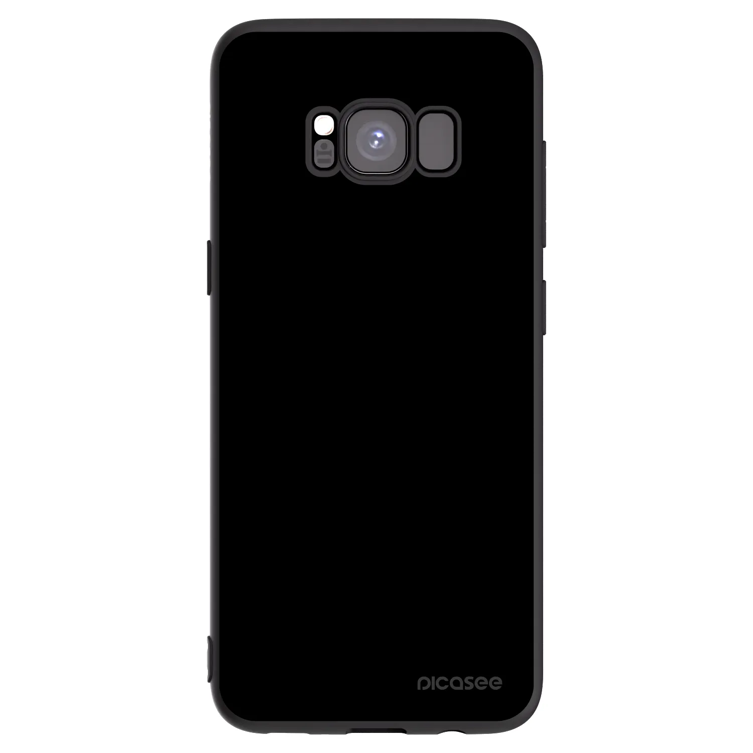 Picasee silikónový čierny obal pre Samsung Galaxy S8 G950F - Black Bliss