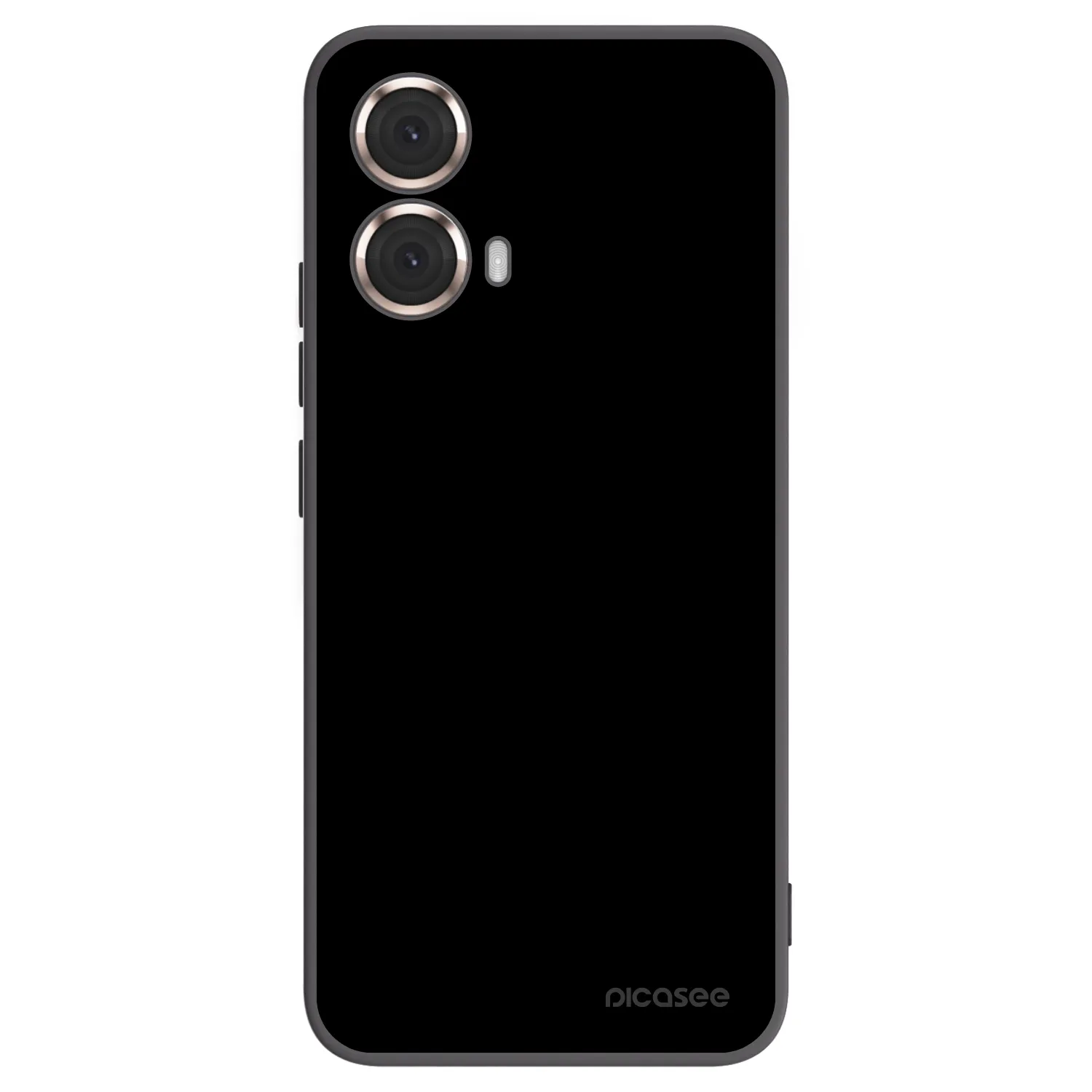 Silikónový čierny obal pre Motorola Moto G85 - Black Bliss