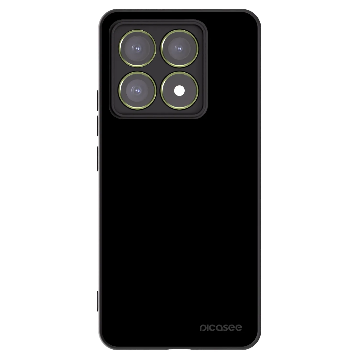 Picasee silikónový čierny obal pre Xiaomi 14T - Black Bliss