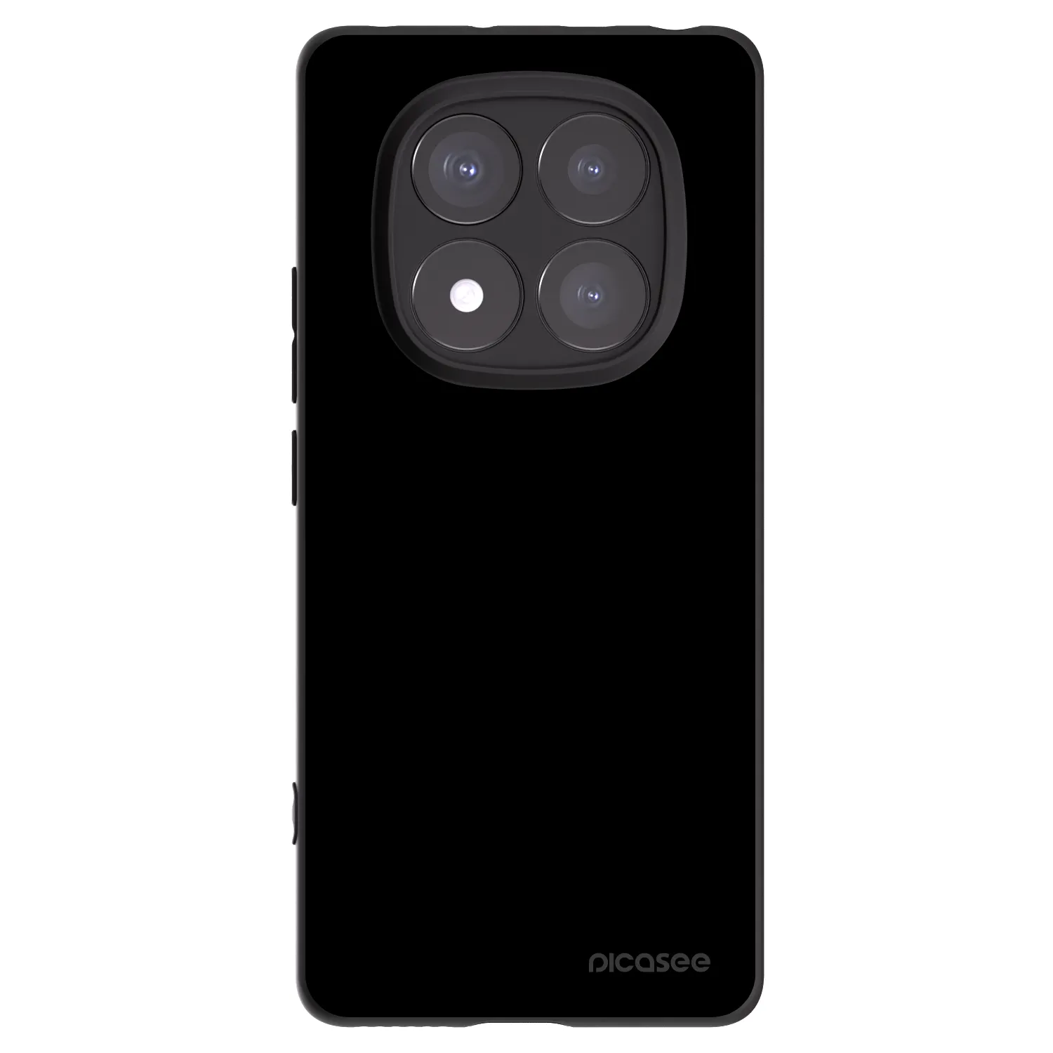 Picasee silikónový čierny obal pre Xiaomi Redmi Note 14 Pro+ 5G - Black Bliss
