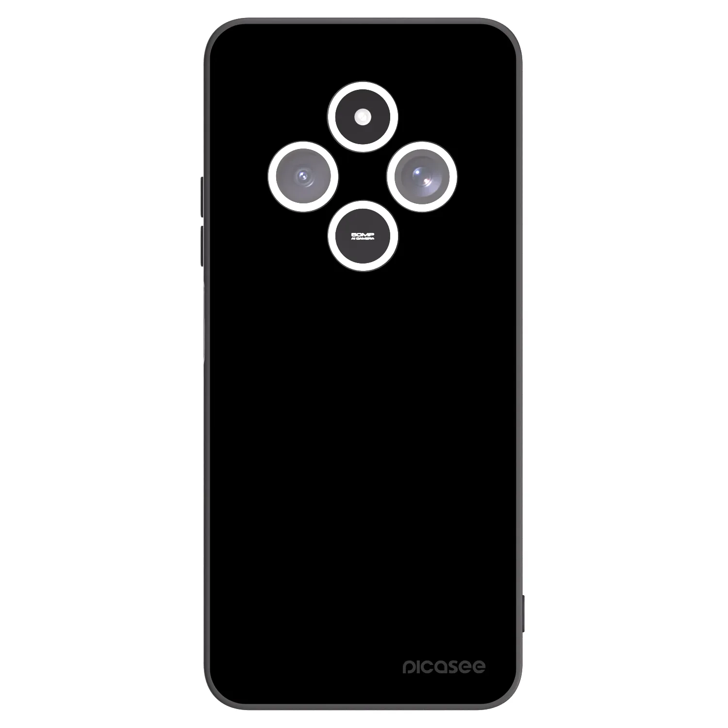 Picasee silikónový čierny obal pre Xiaomi Redmi 14C - Black Bliss